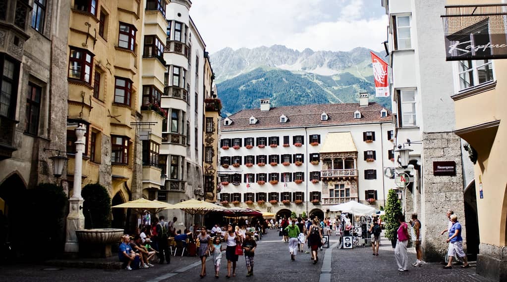Innsbruck Old Town Plaza