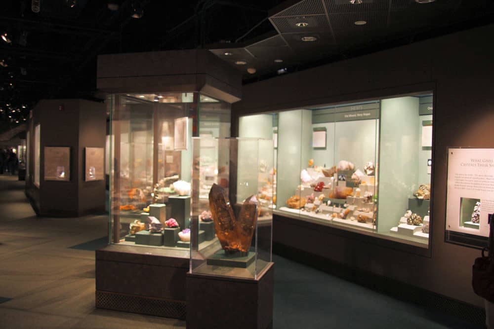 Diverse Gemstone Exhibits