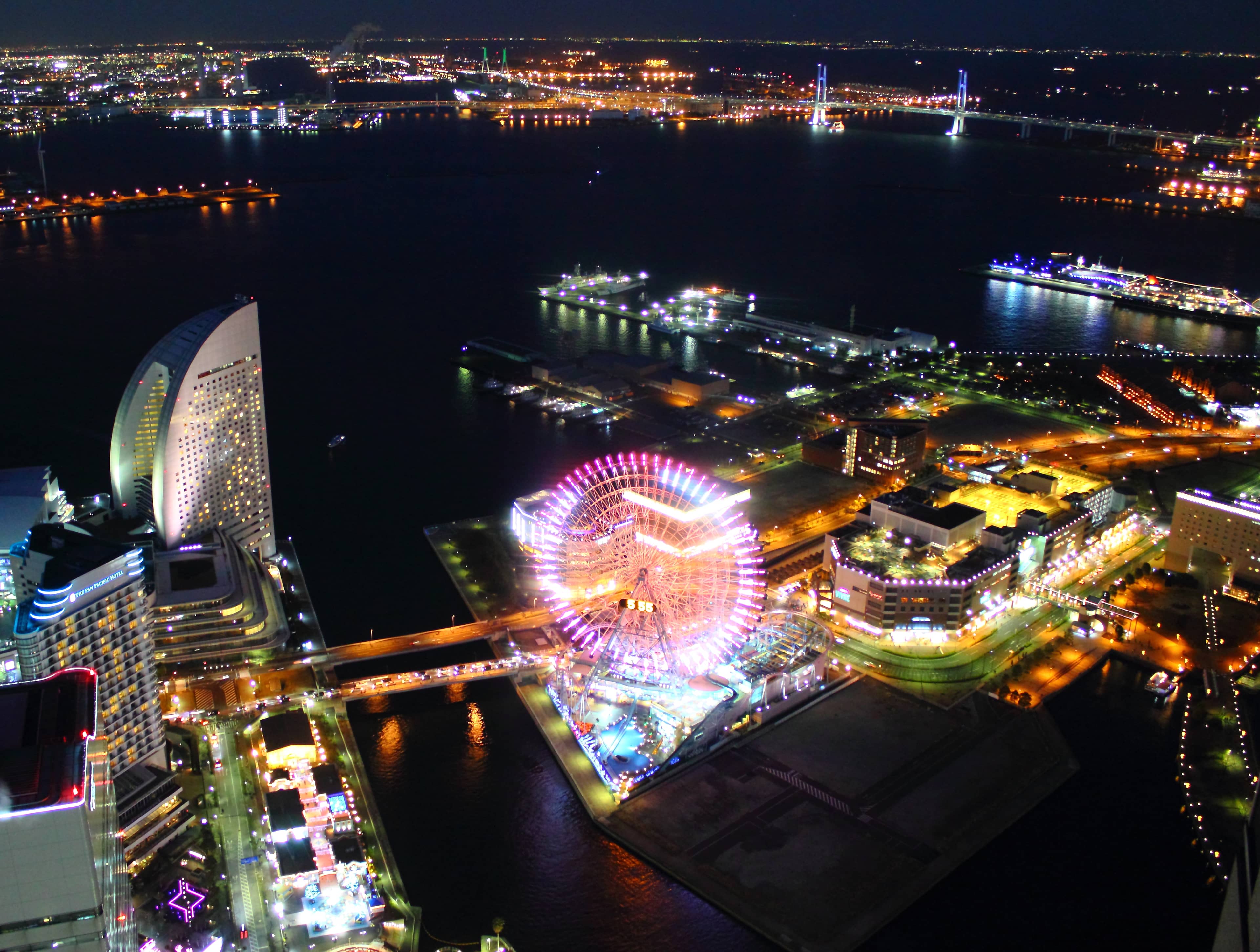 Nighttime City Lights