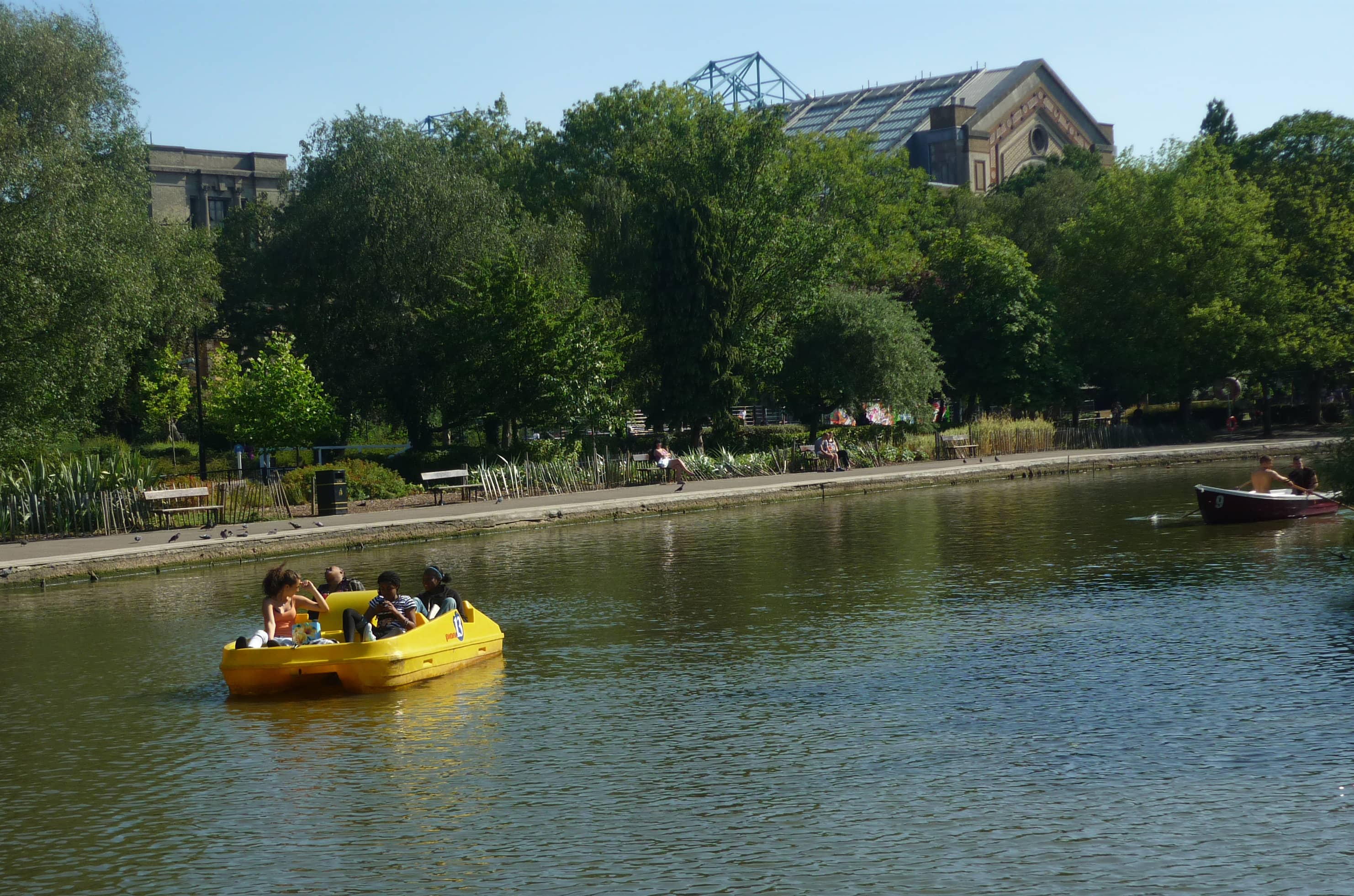 Boating Lake Serenity