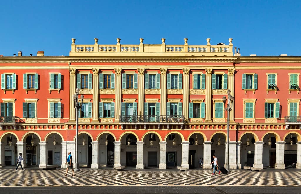 Red Buildings of Place Masséna