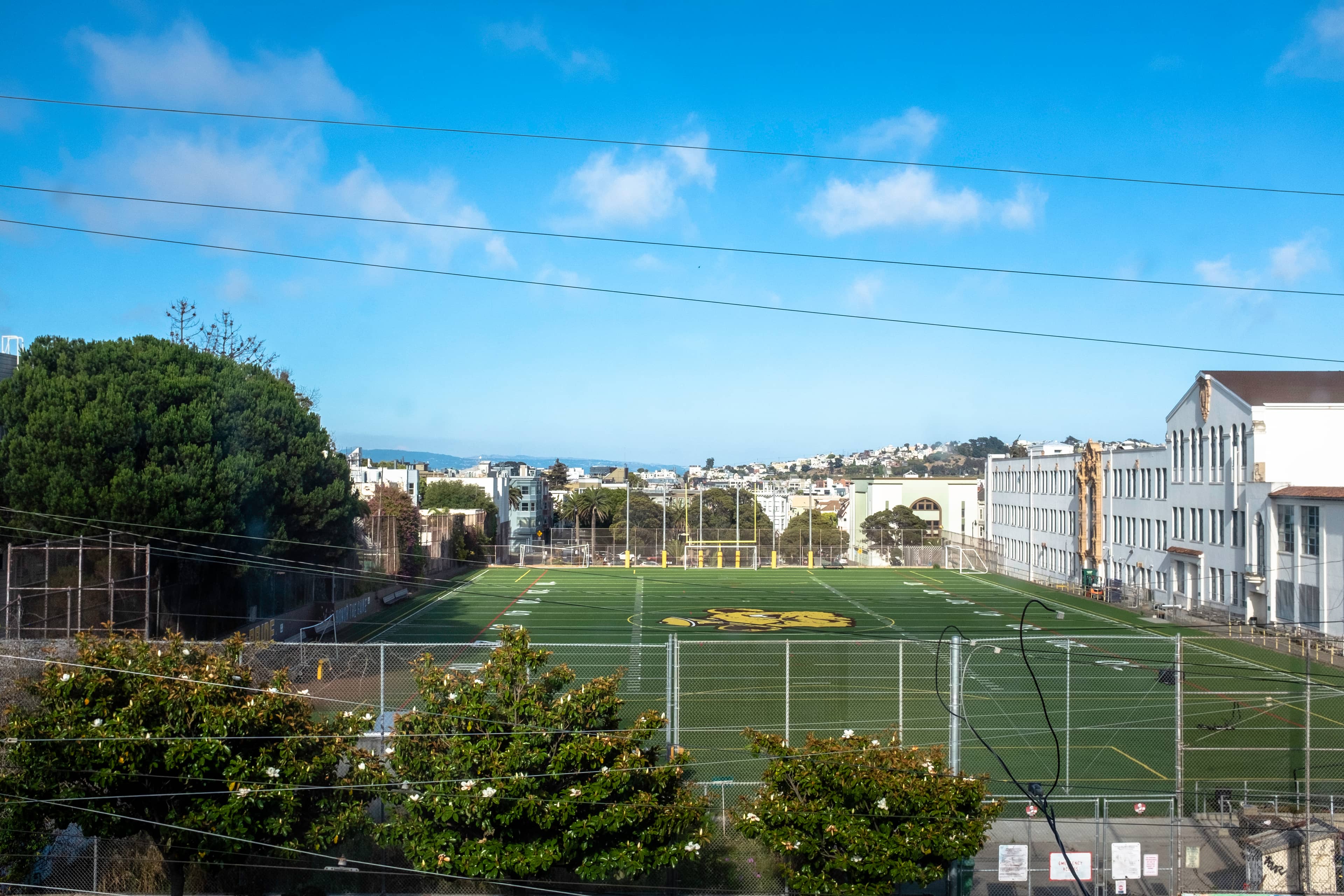 Basketball Courts with a View