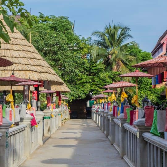 Tranquil Garden Setting