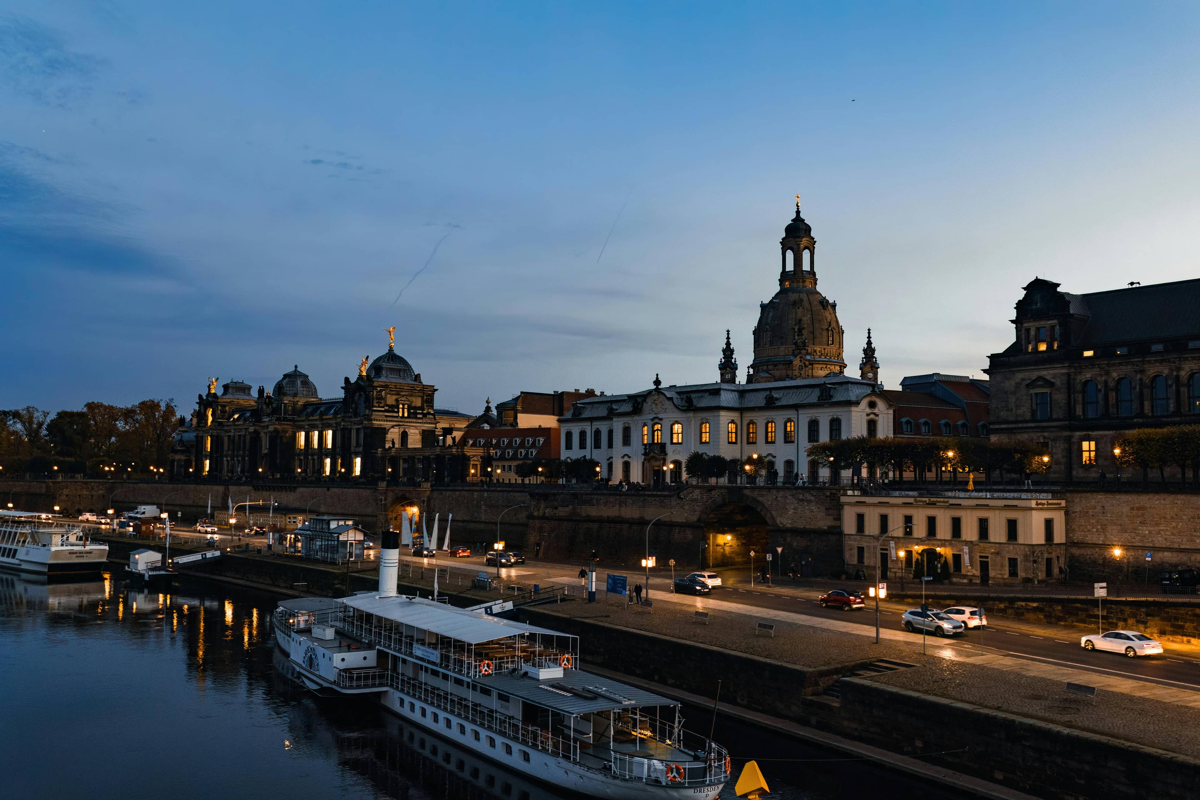 Elbe River Promenade