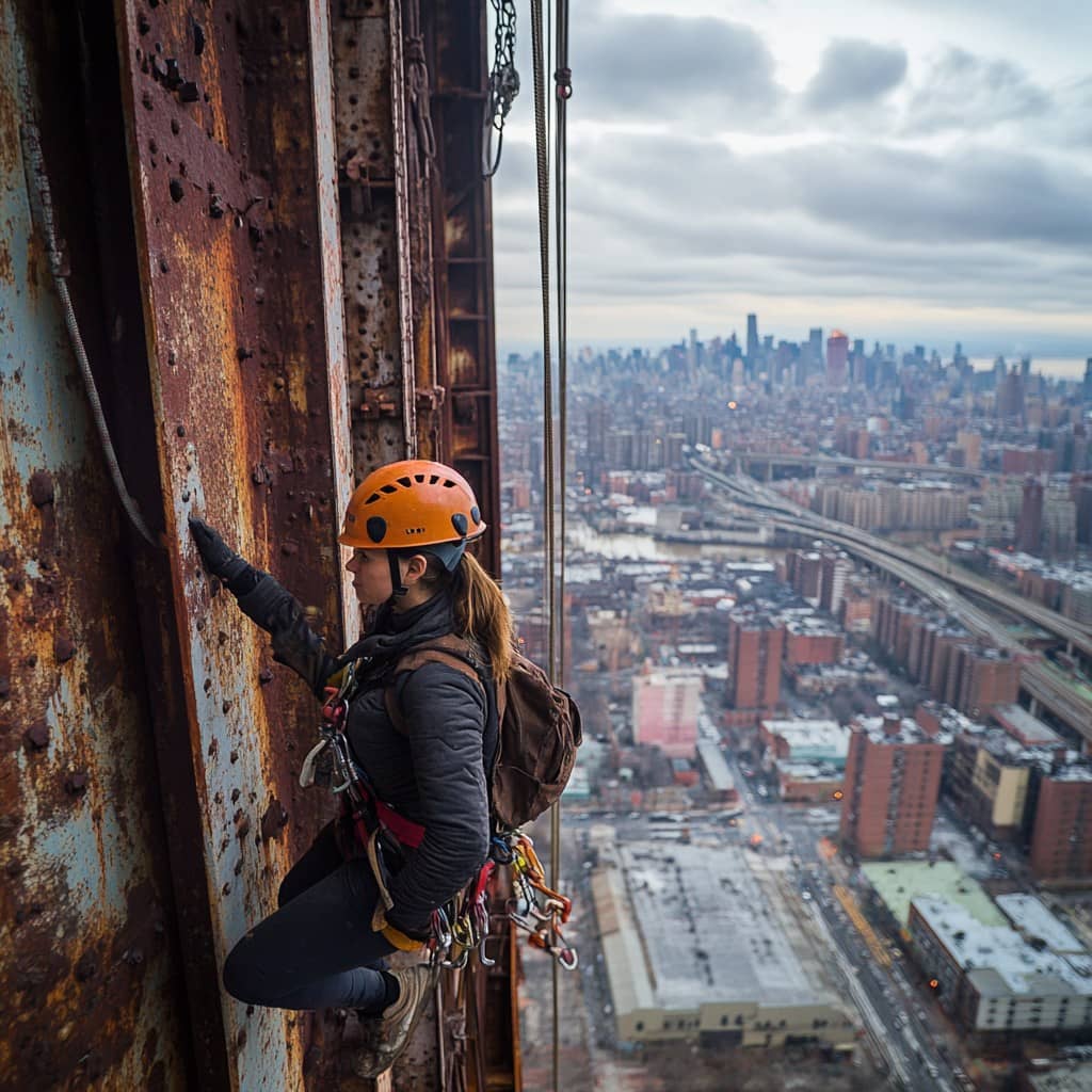 Outdoor Climbing Wall