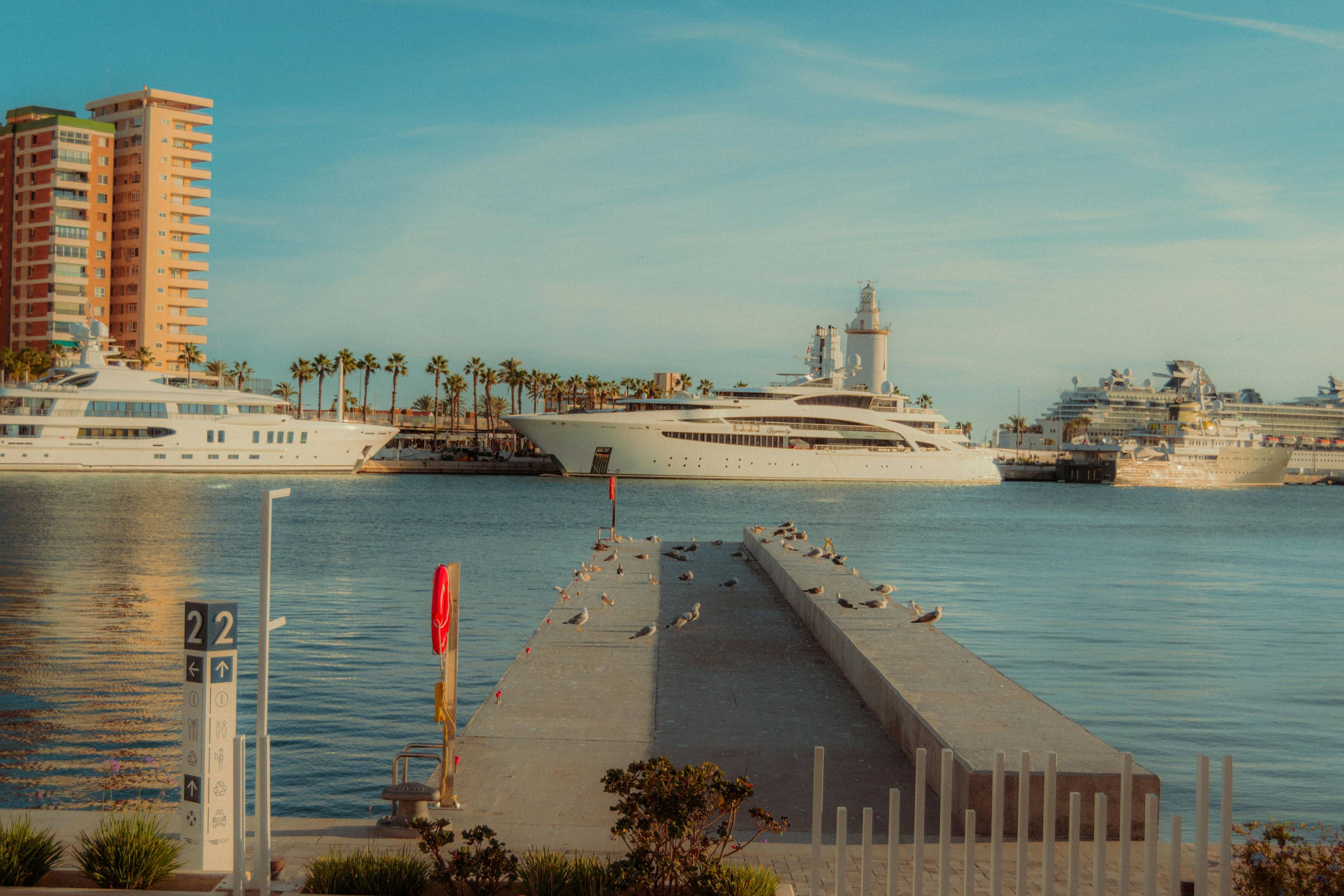 Luxury Yachts and Cruise Ships