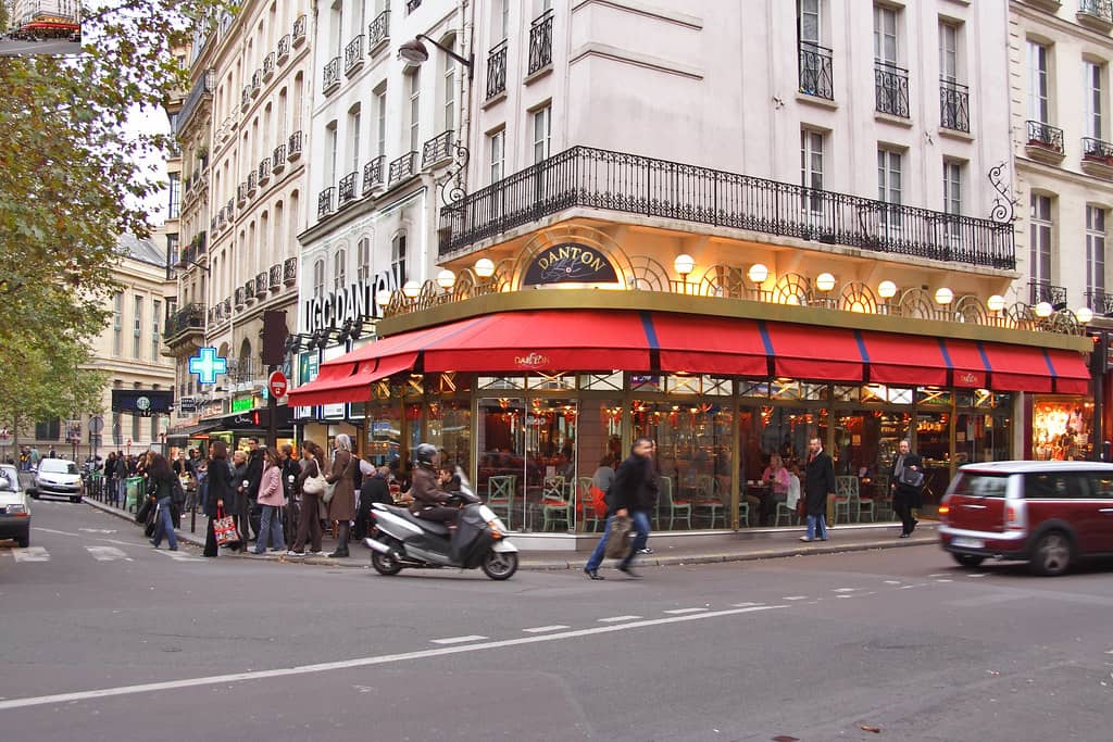 Bustling Café Culture