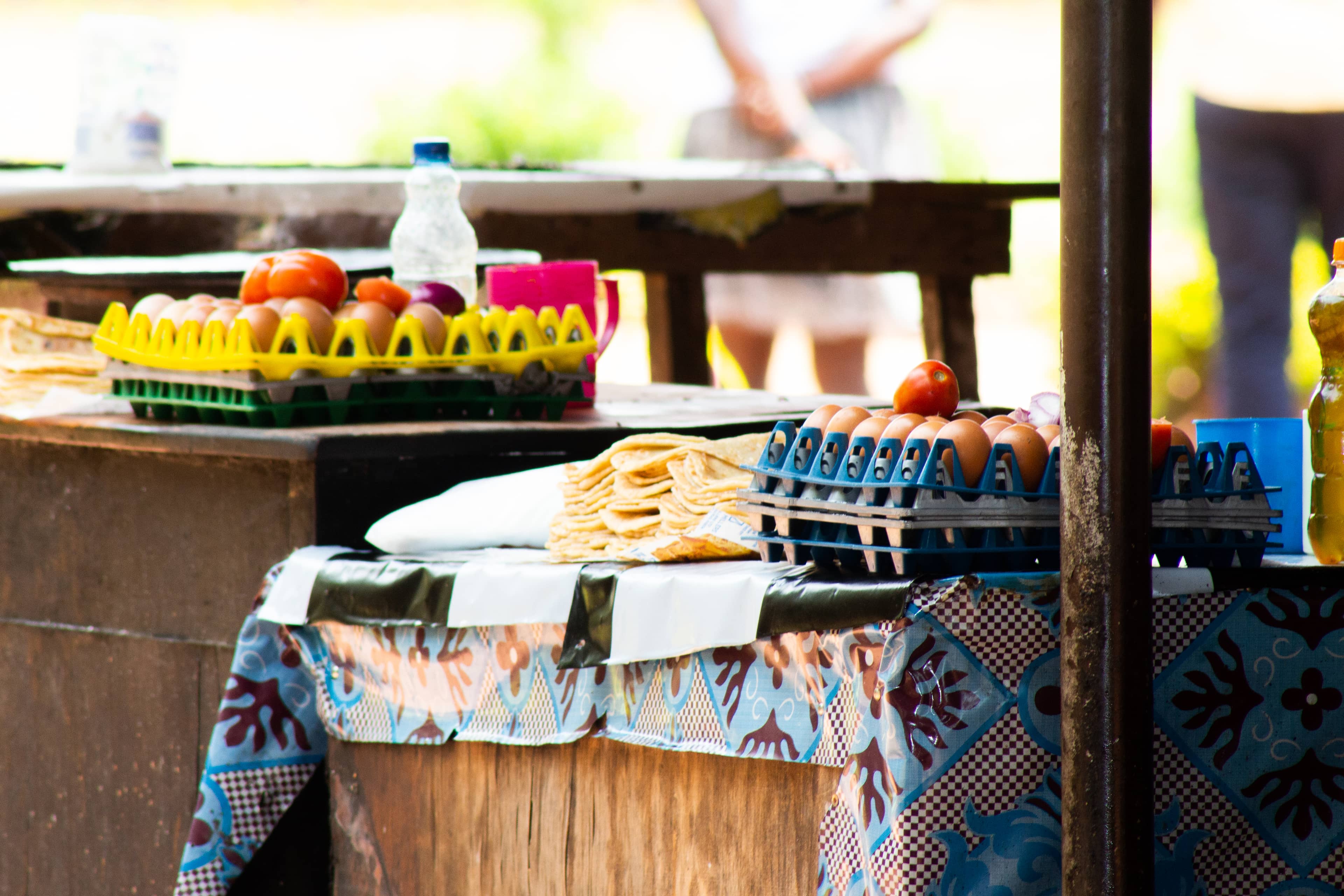 Delicious Food Stalls