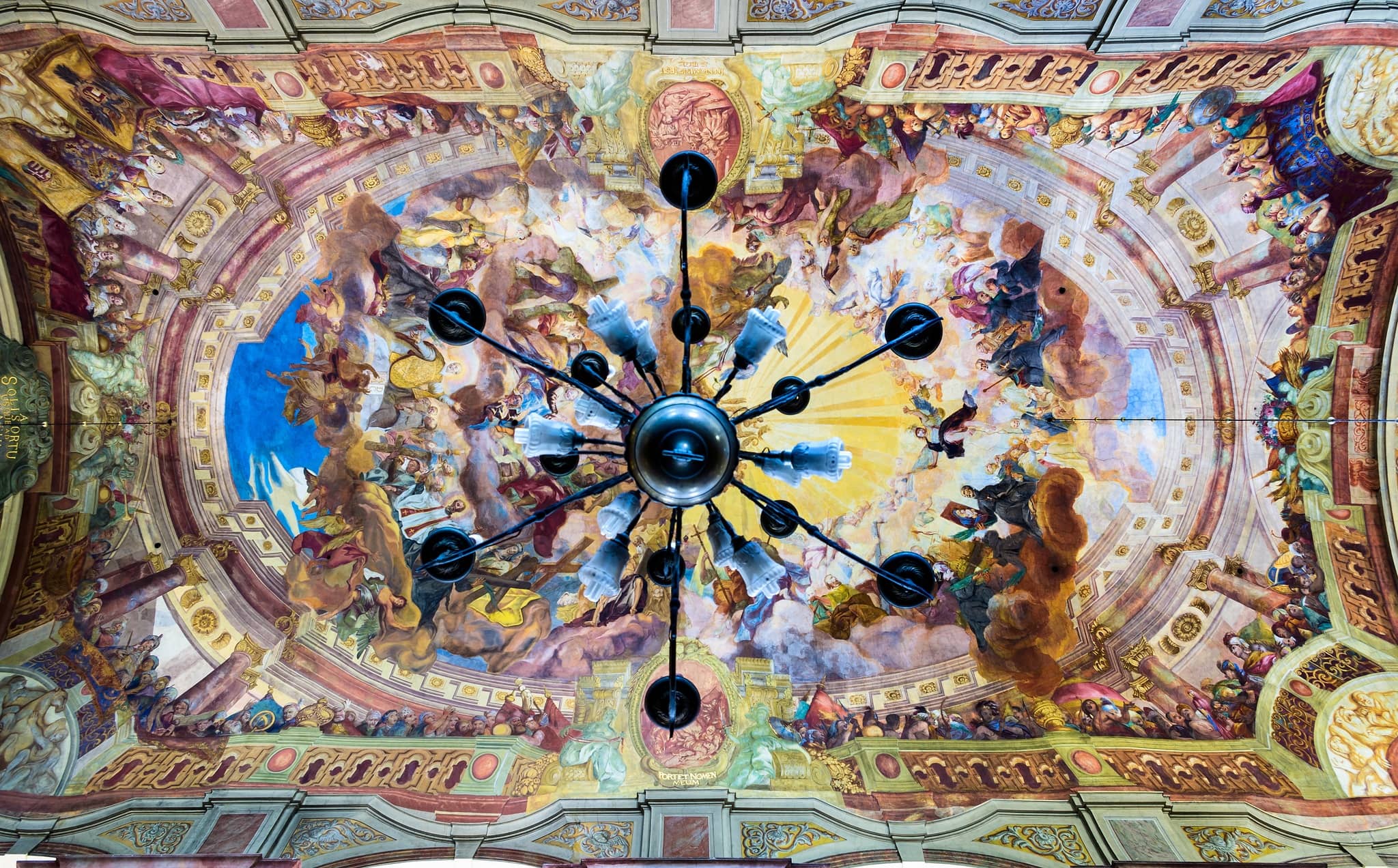 Intricate Interior Artwork