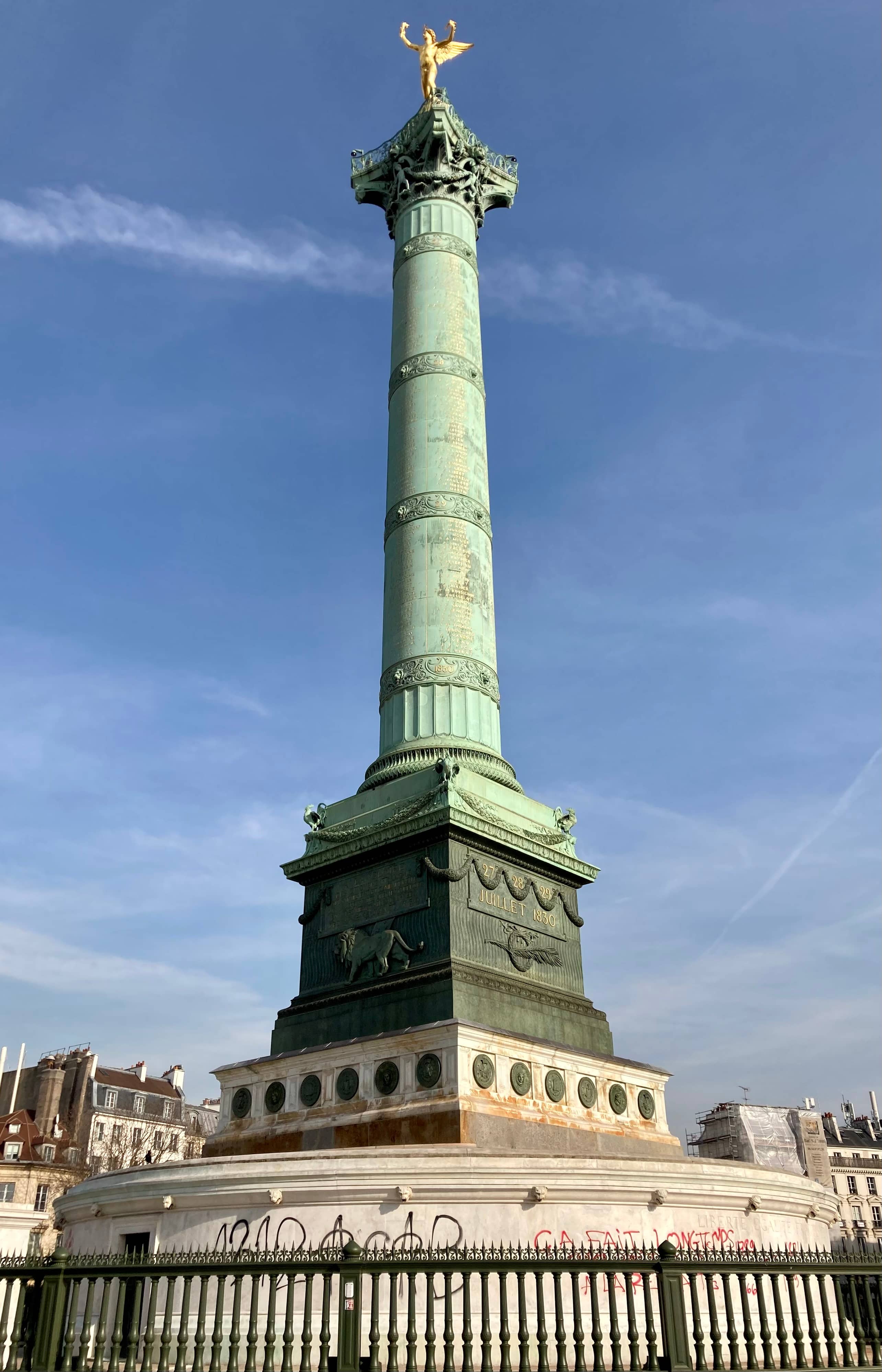 Traces of the Bastille Prison