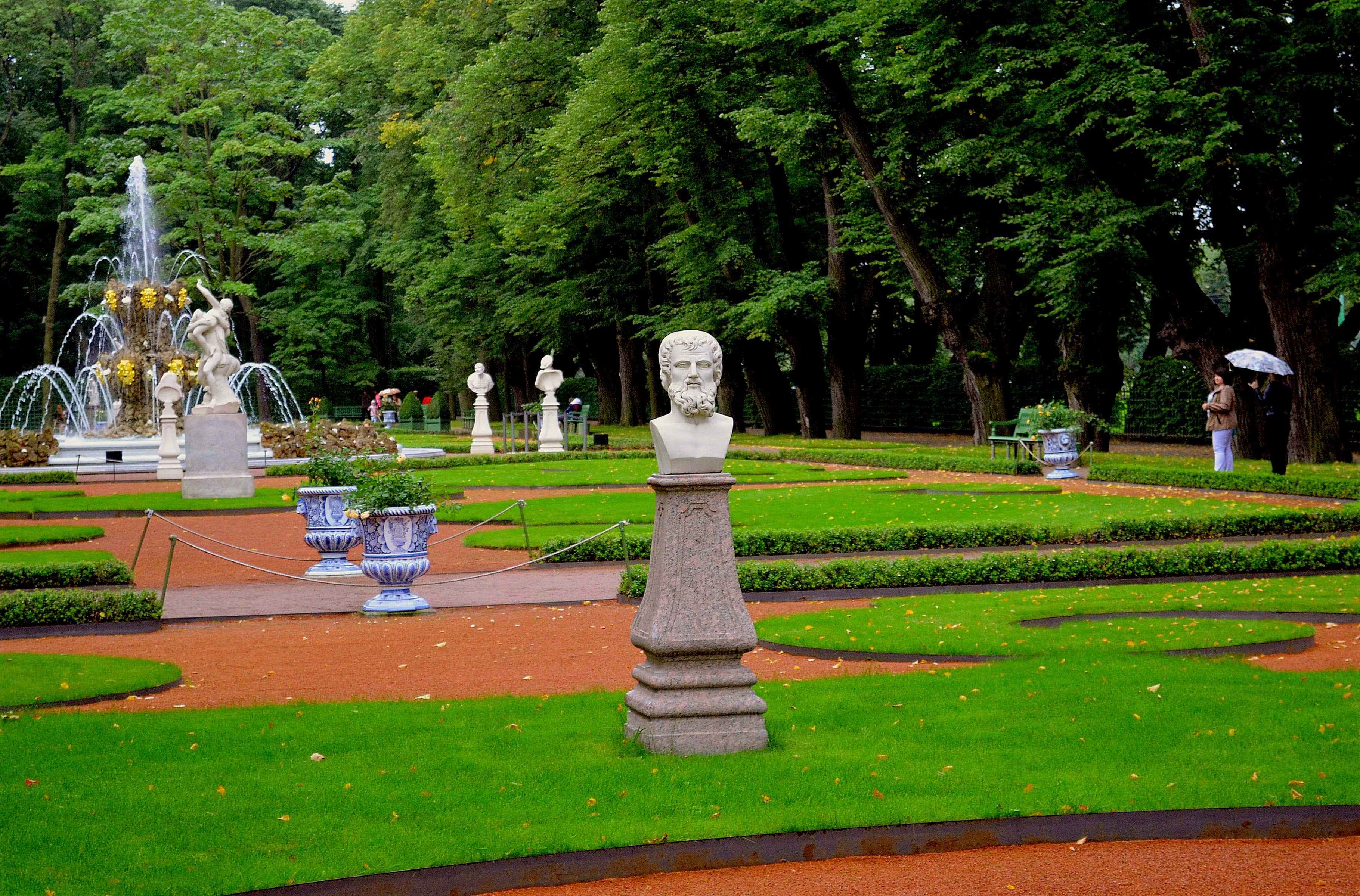 Lush Greenery and Mature Trees