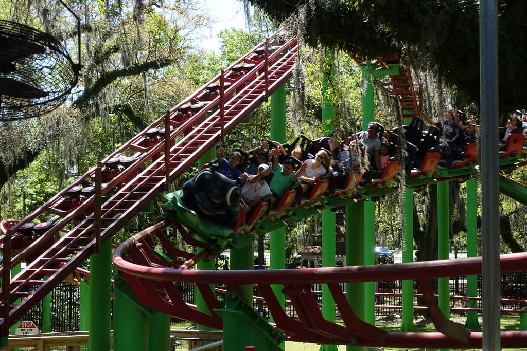 Antique Wooden Carousel