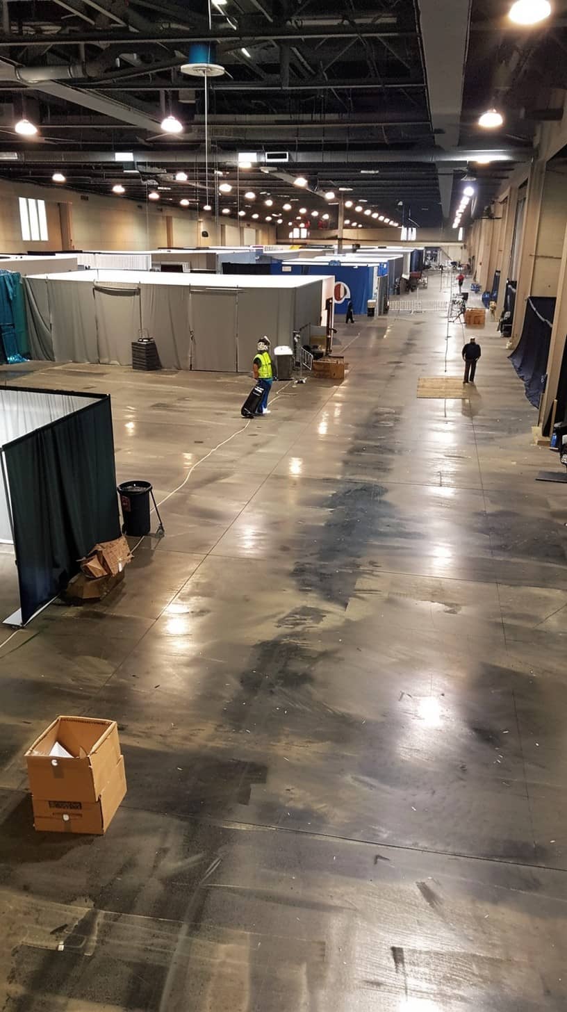 Spacious Exhibit Halls