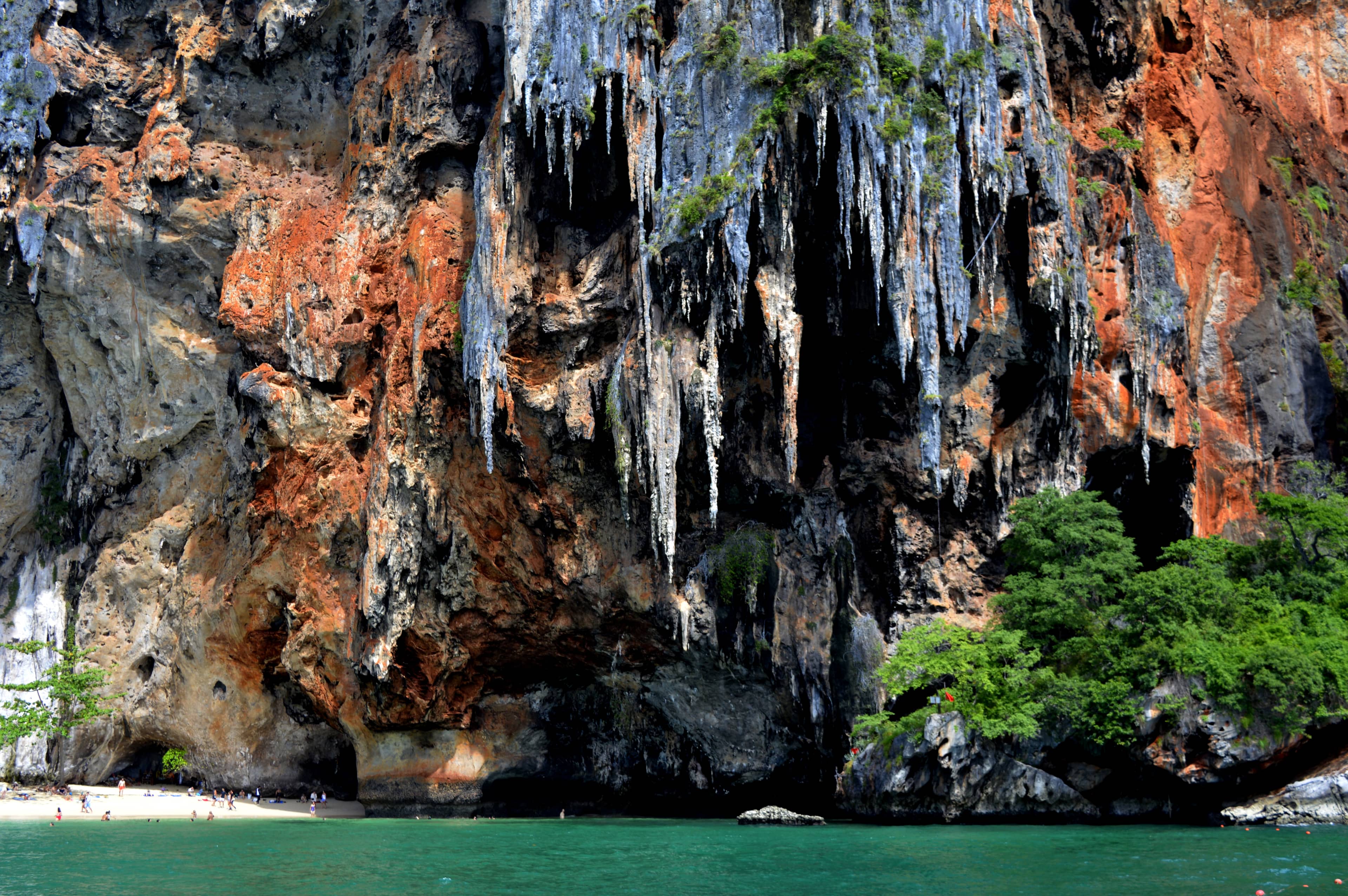 Towering Limestone Cliffs
