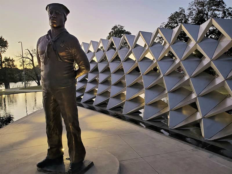 Branding the Brazos Statues