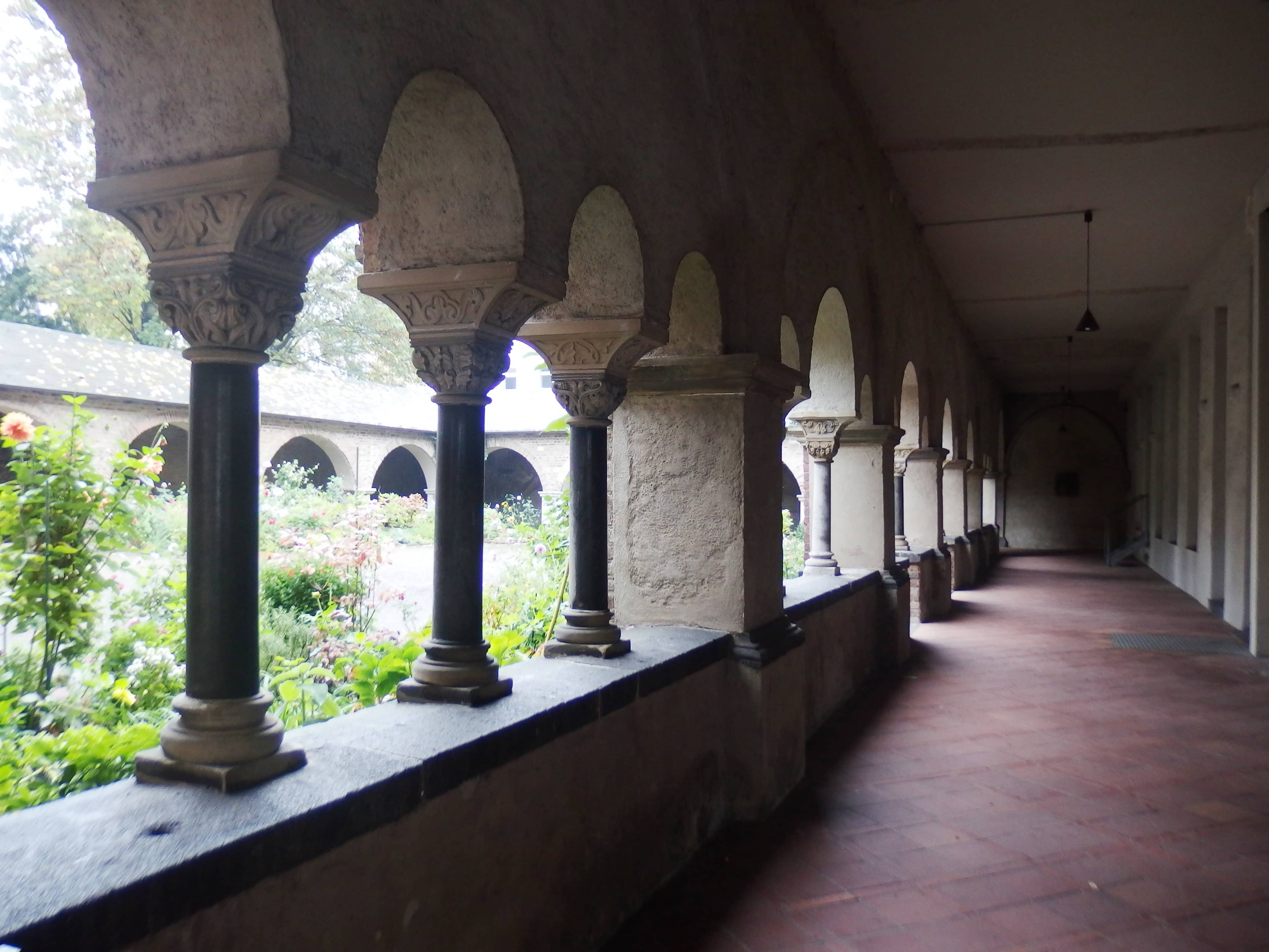 Tranquil Cloister Garden