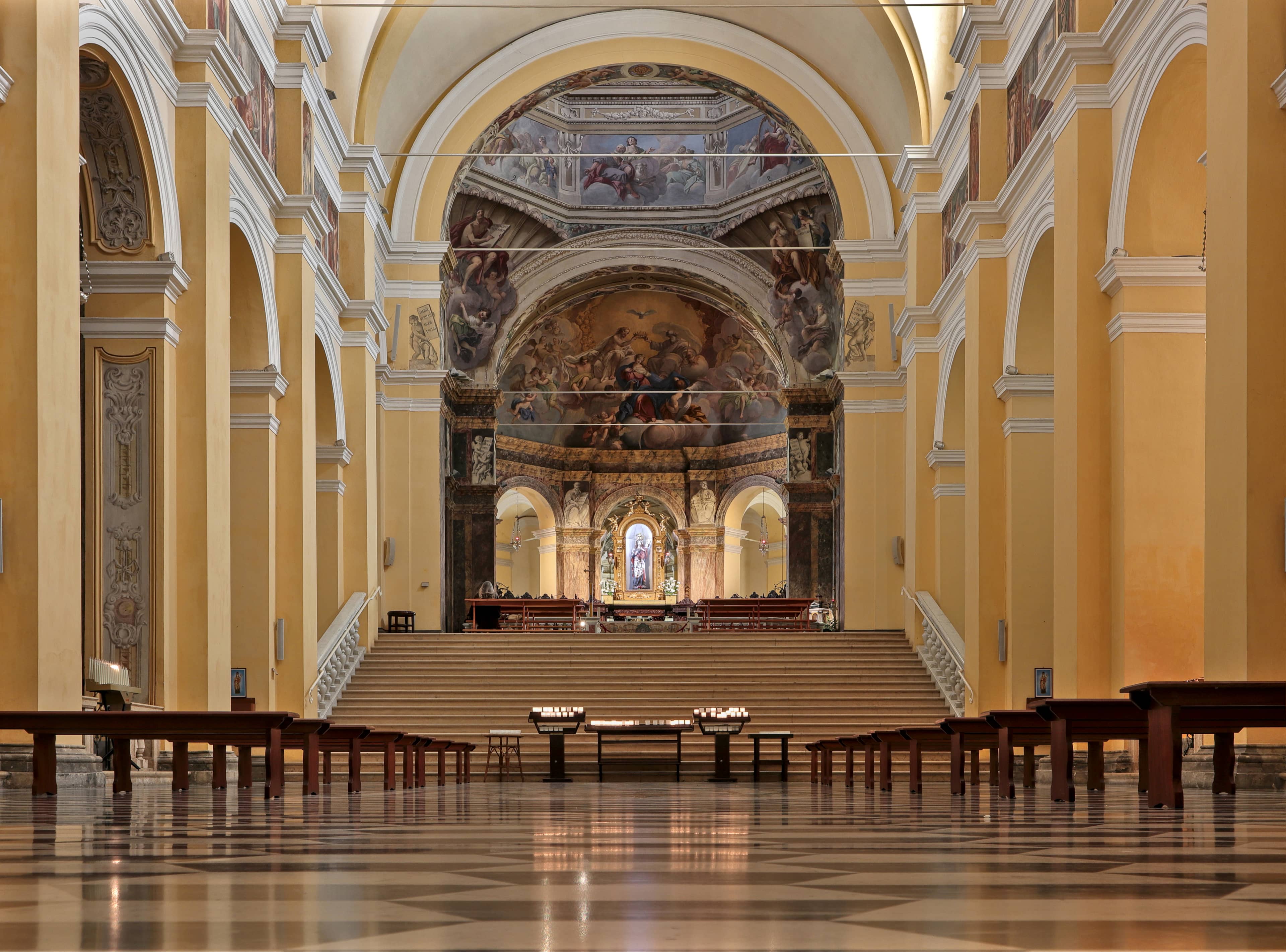 Baroque Church Interior