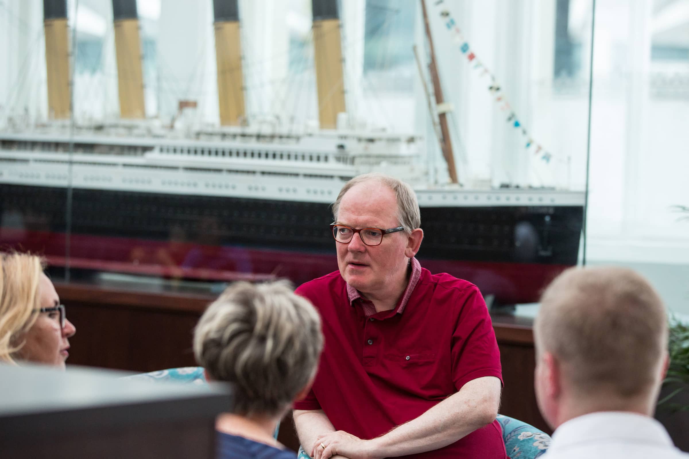 RMS Titanic Wooden Model