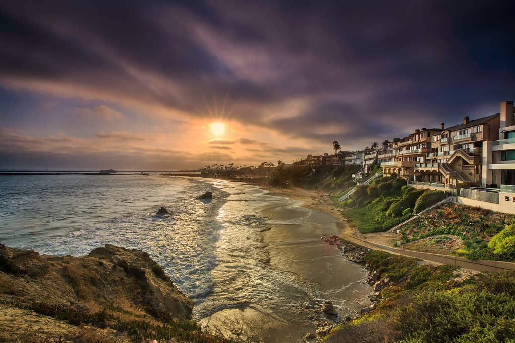 Corona del Mar State Beach Vista