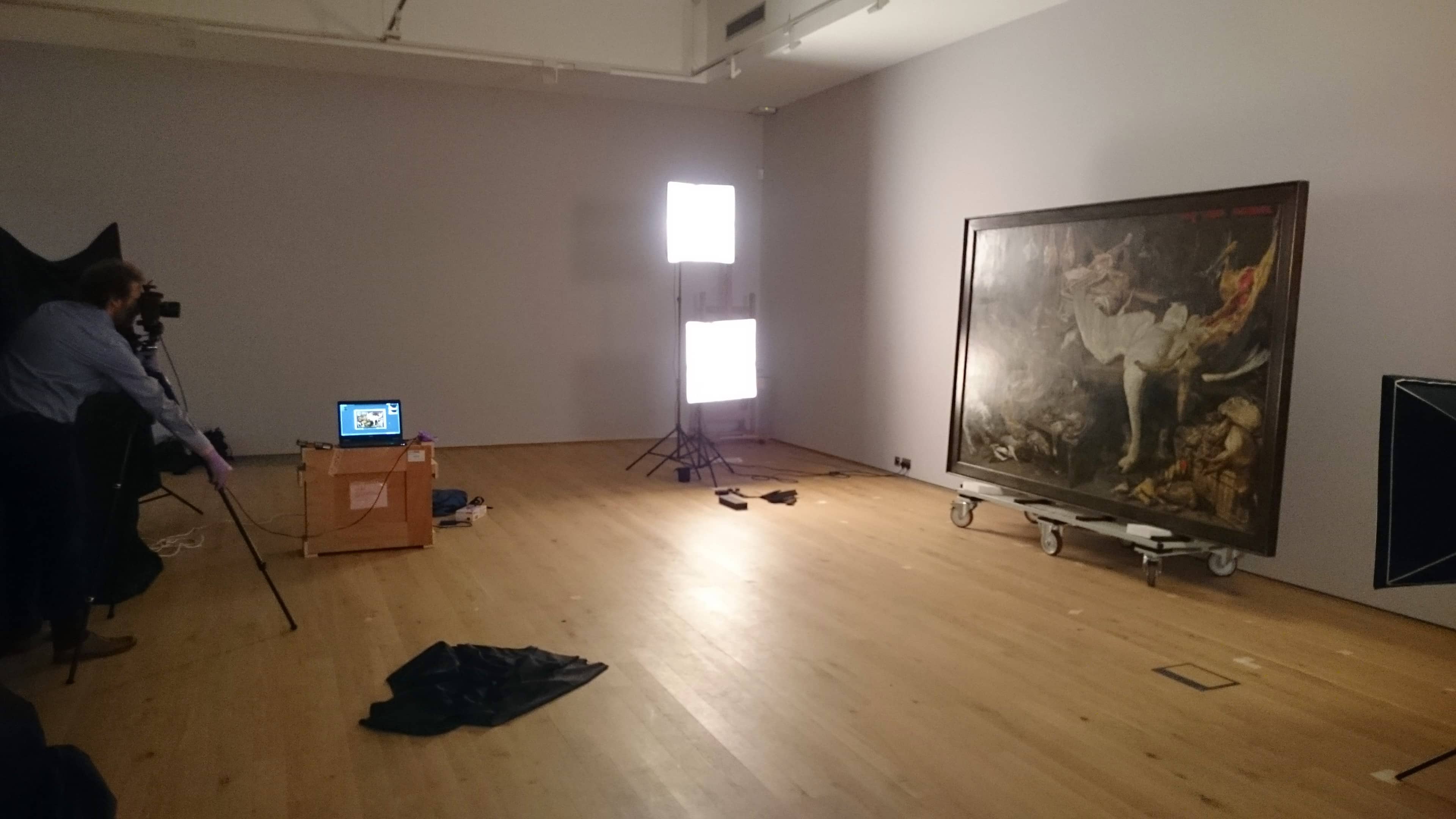 Digitally Created Art Installation