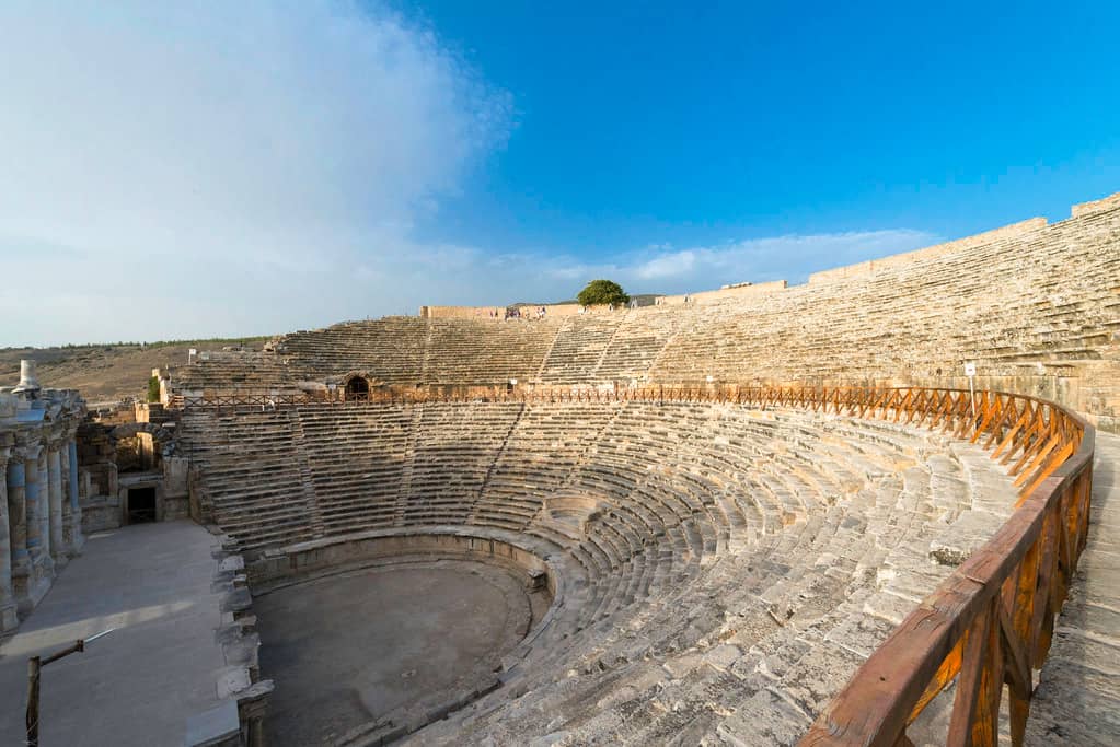 Visible Seating Ruins