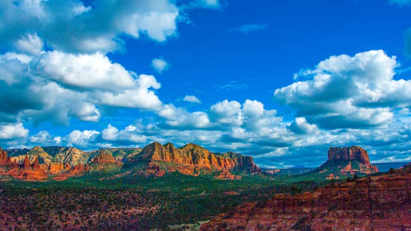 Panoramic Red Rock Vistas