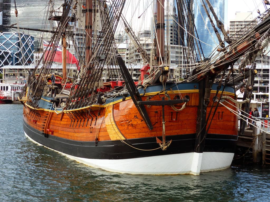 HMB Endeavour Replica