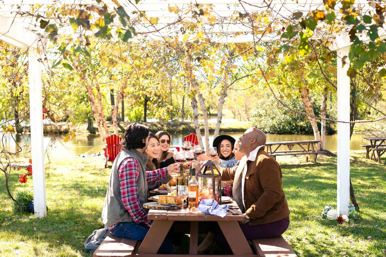 Relaxing Patio Ambiance