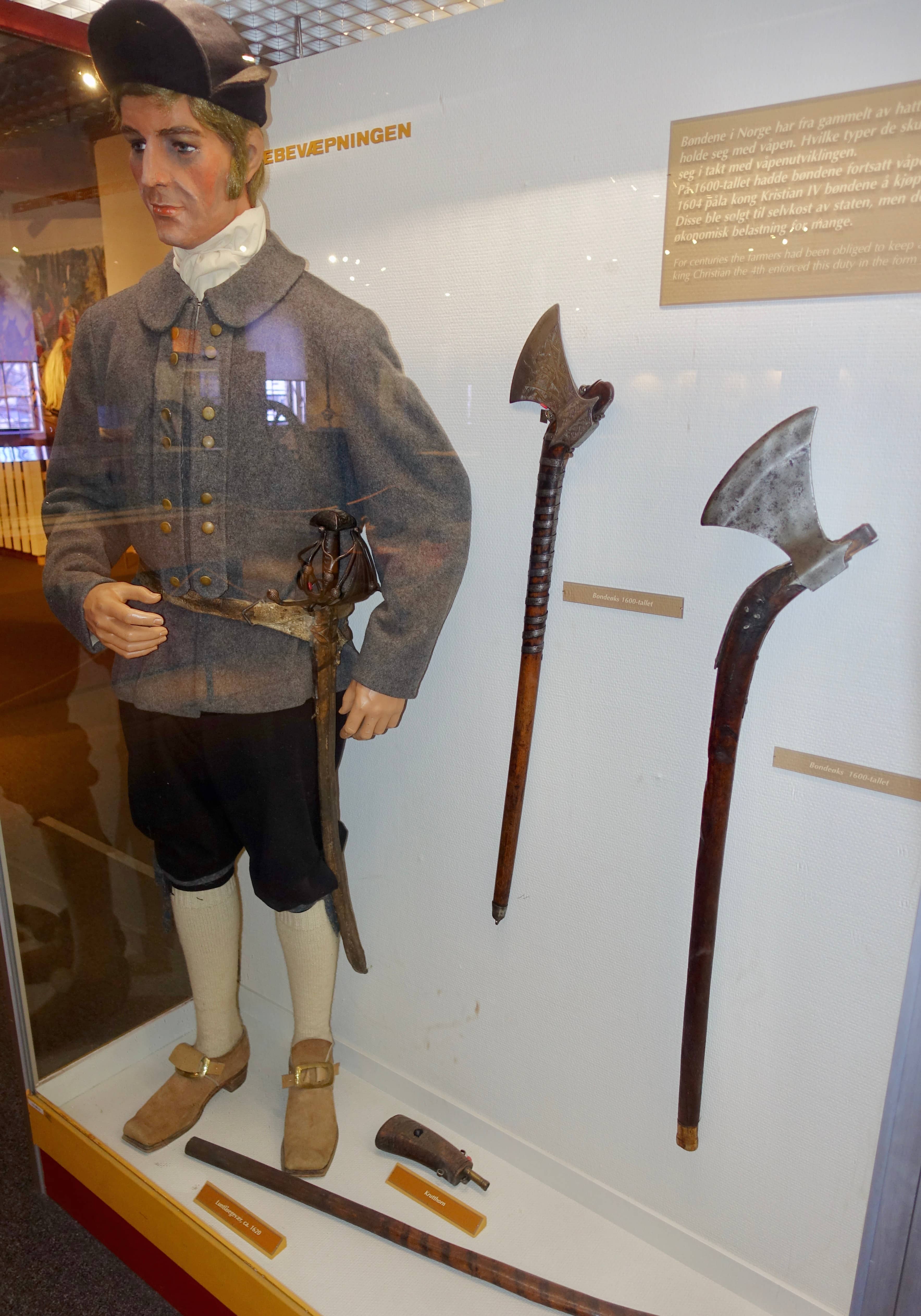 Uniform and Weaponry Displays