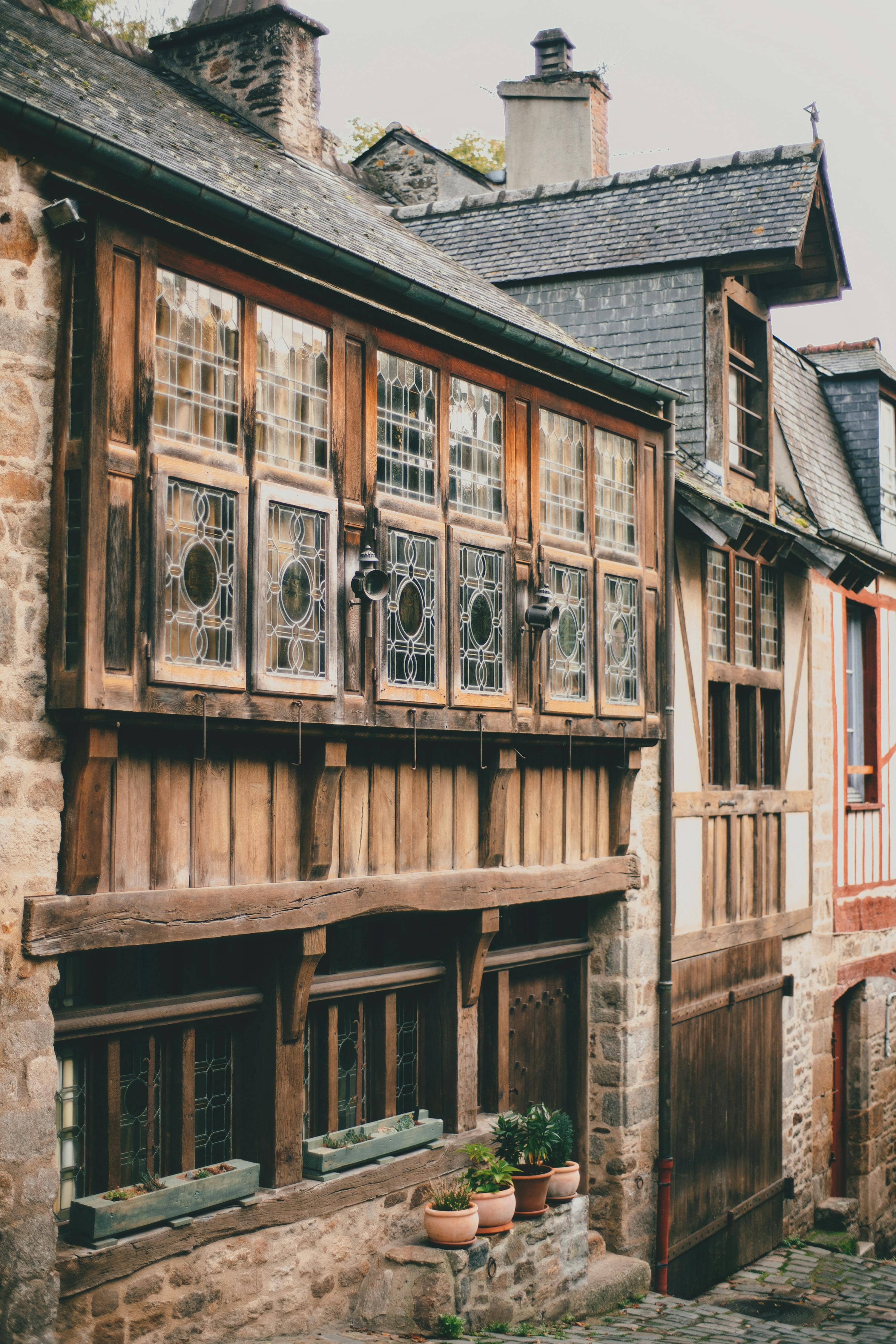 Half-Timbered Houses