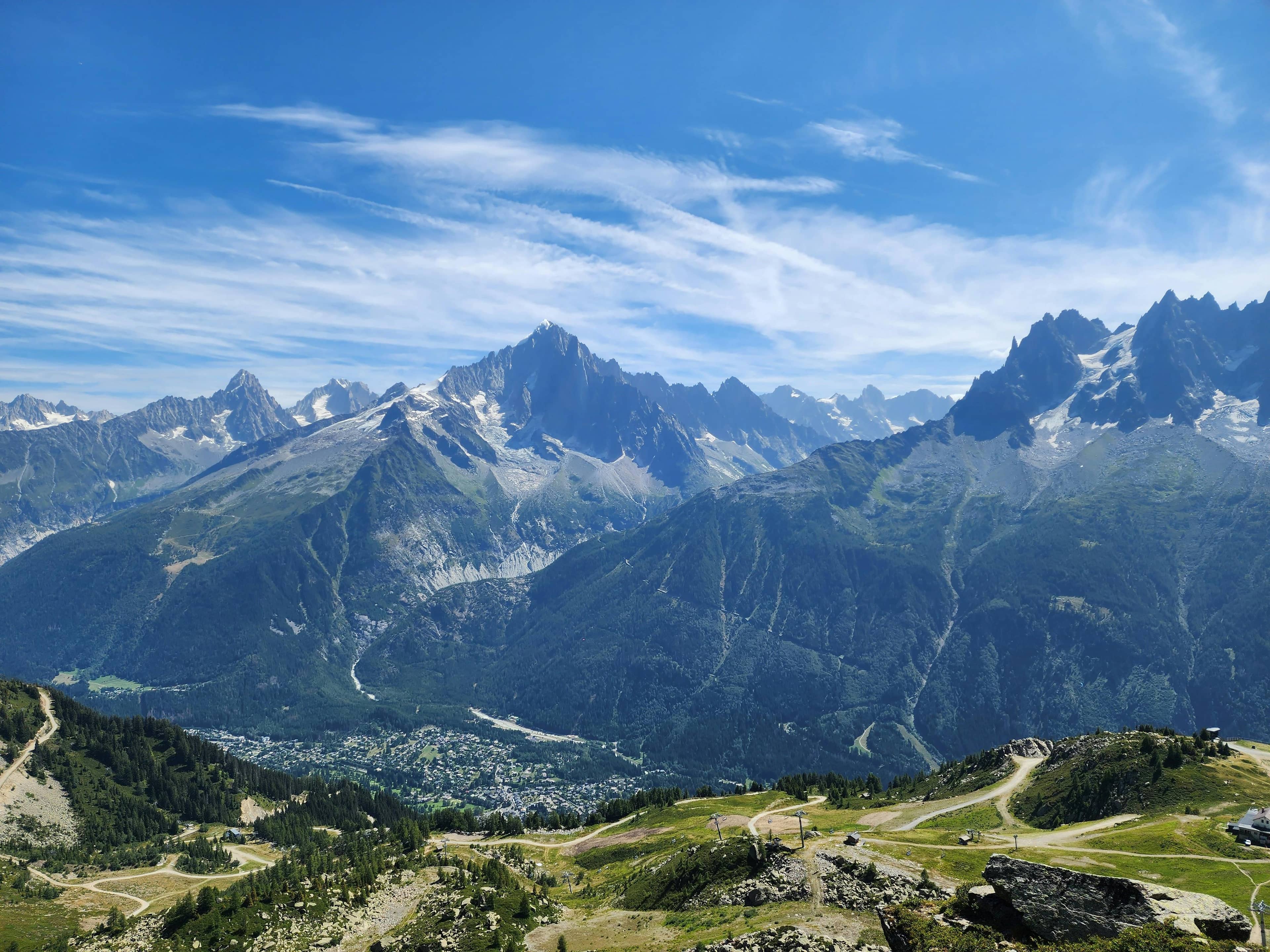 Panoramic Mont Blanc Views