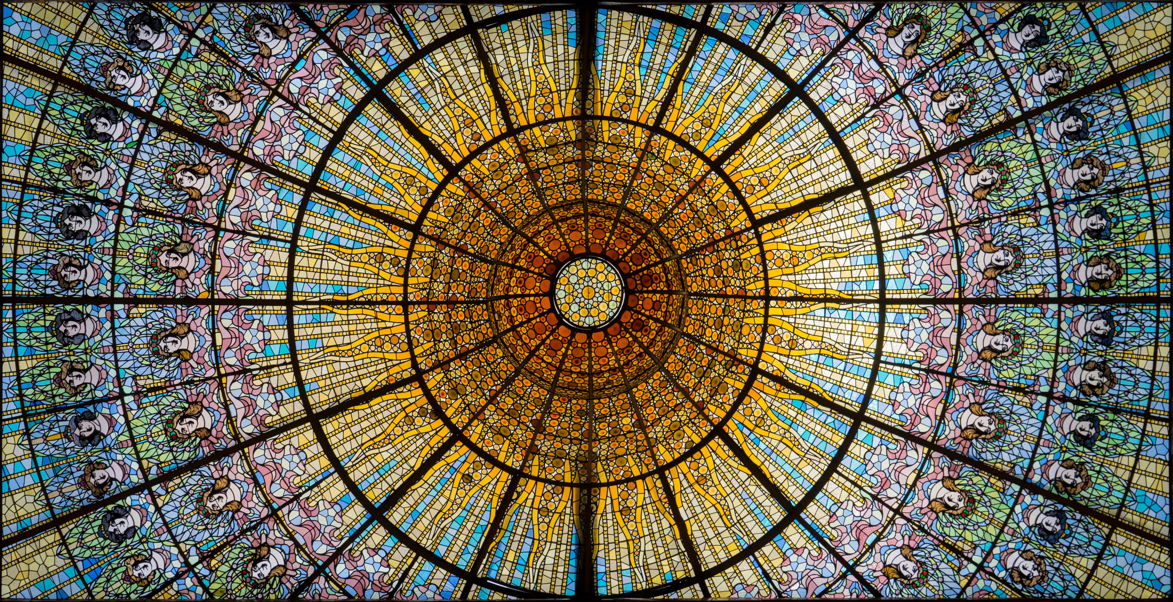 The Stained-Glass Dome