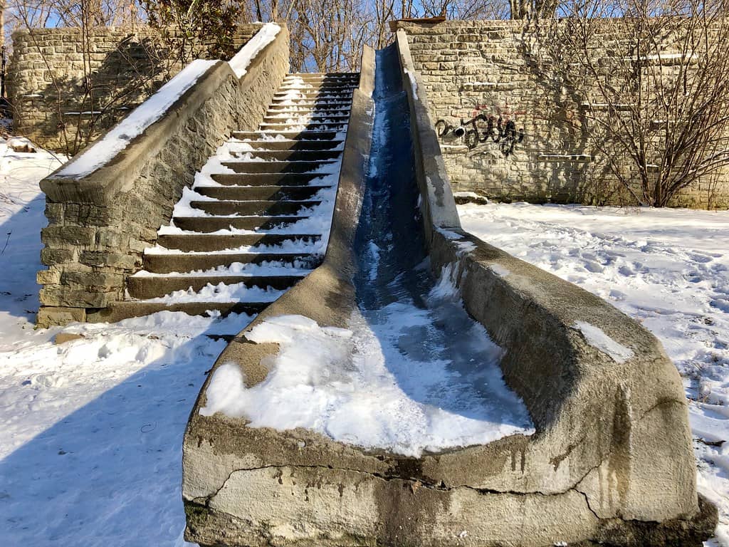Unique Concrete Slide