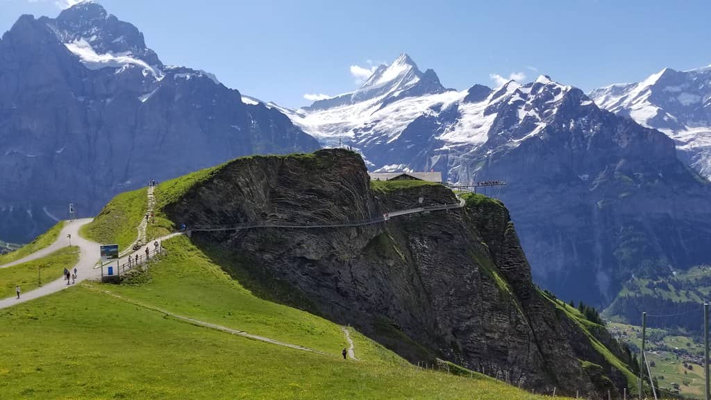 The Hike from Grindelwald First