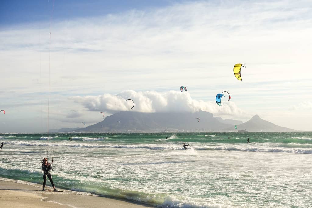 Kite Surfing Spectacle