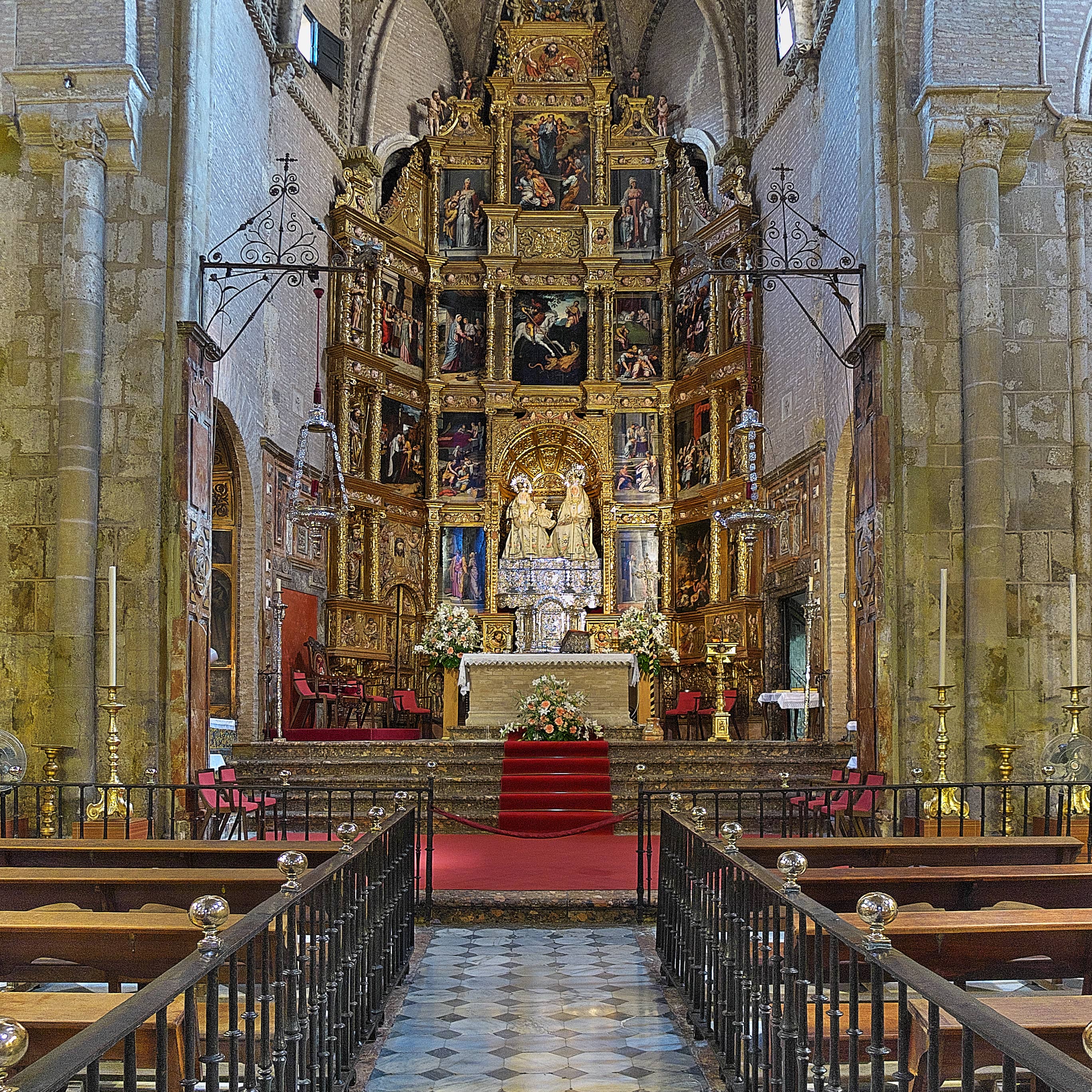 Richly Decorated Side Chapels