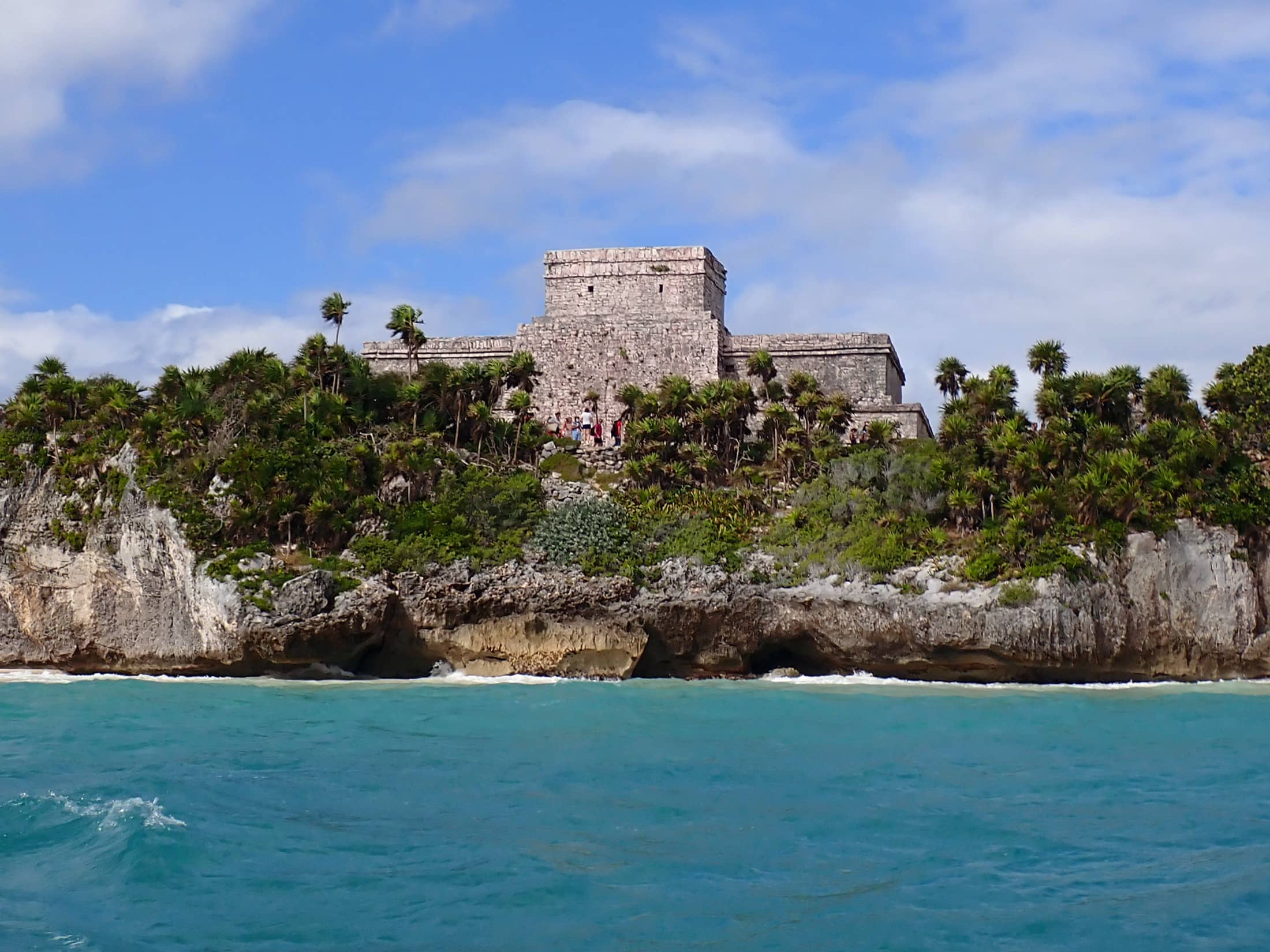 Views of Tulum Ruins