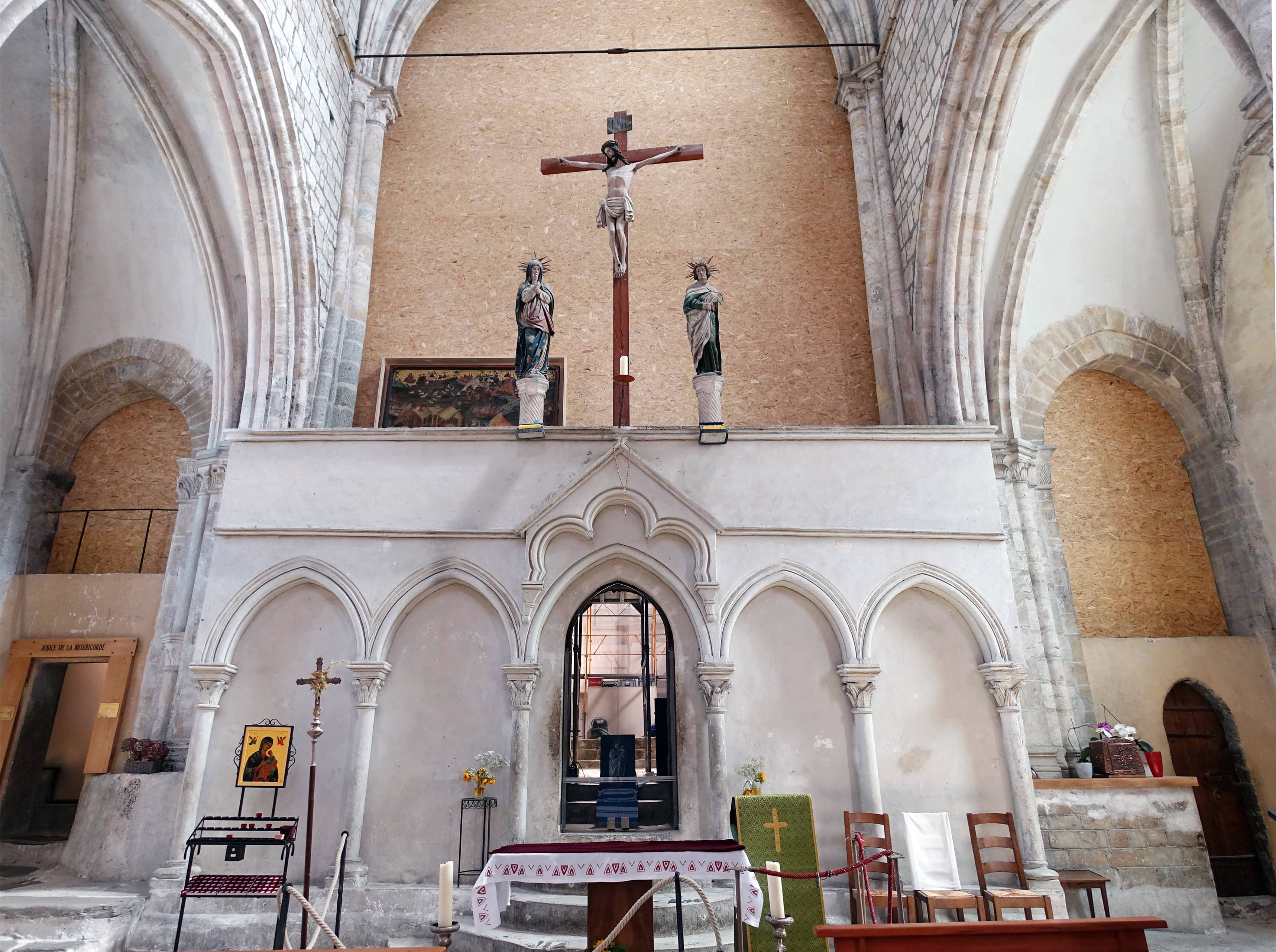 Fortified Basilica Architecture