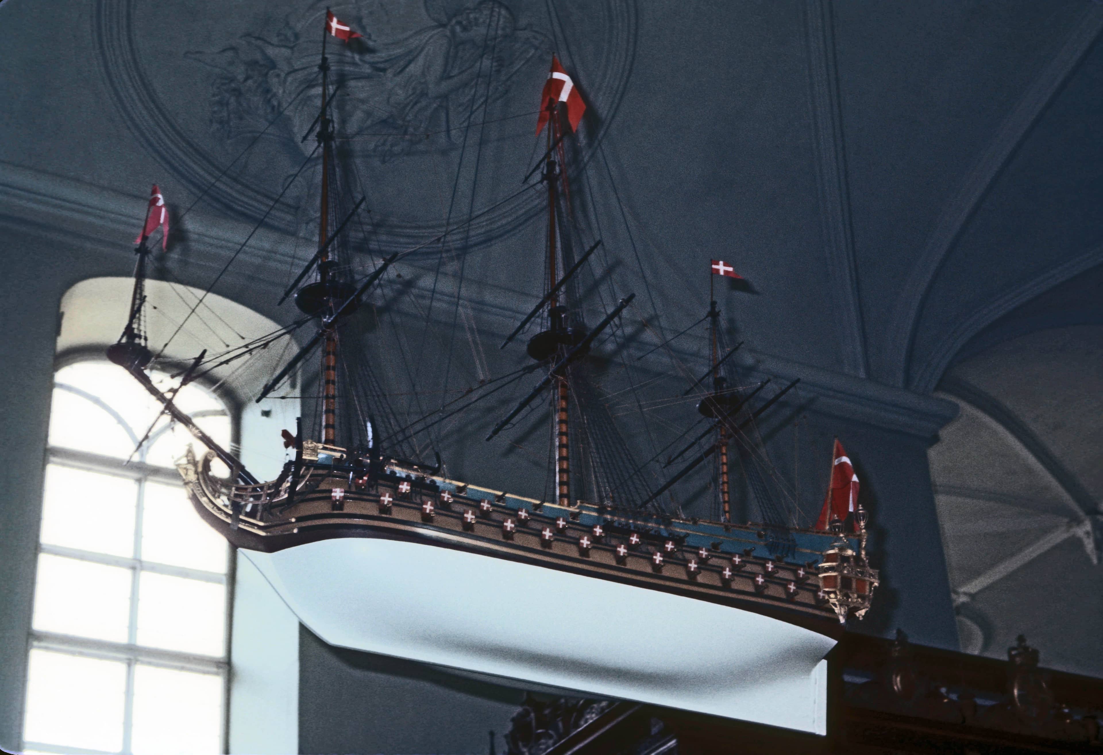 Hanging Model Ship Replicas