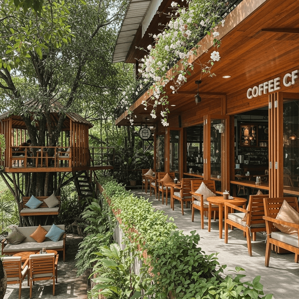 Unique Cafes and Boutiques