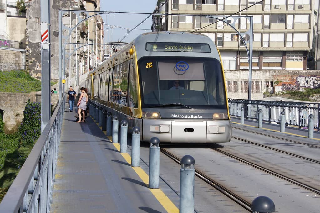 Train Journey Over the Douro