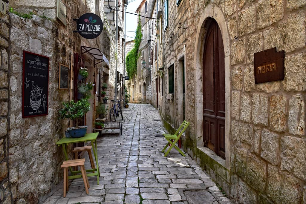 Winding Medieval Streets