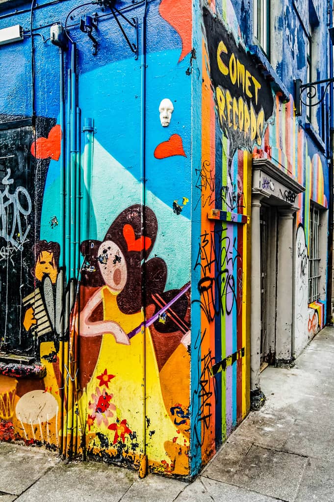 Cobblestone Streets & Colorful Facades