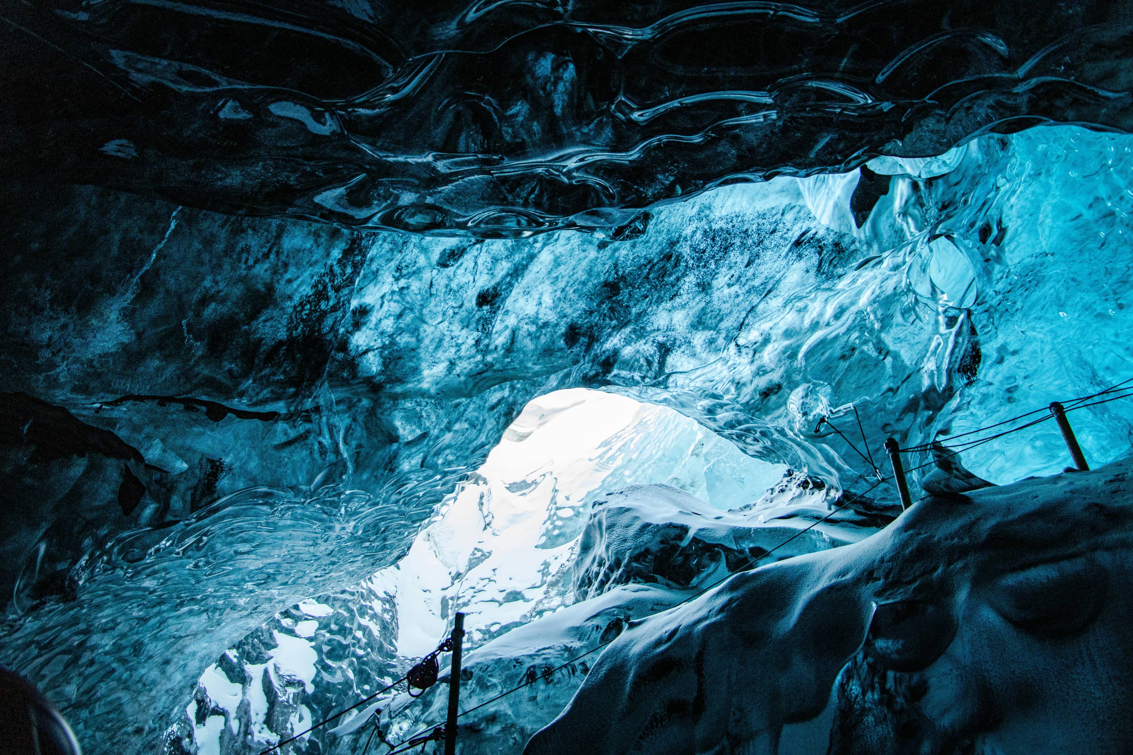 LED-Lit Blue Cave