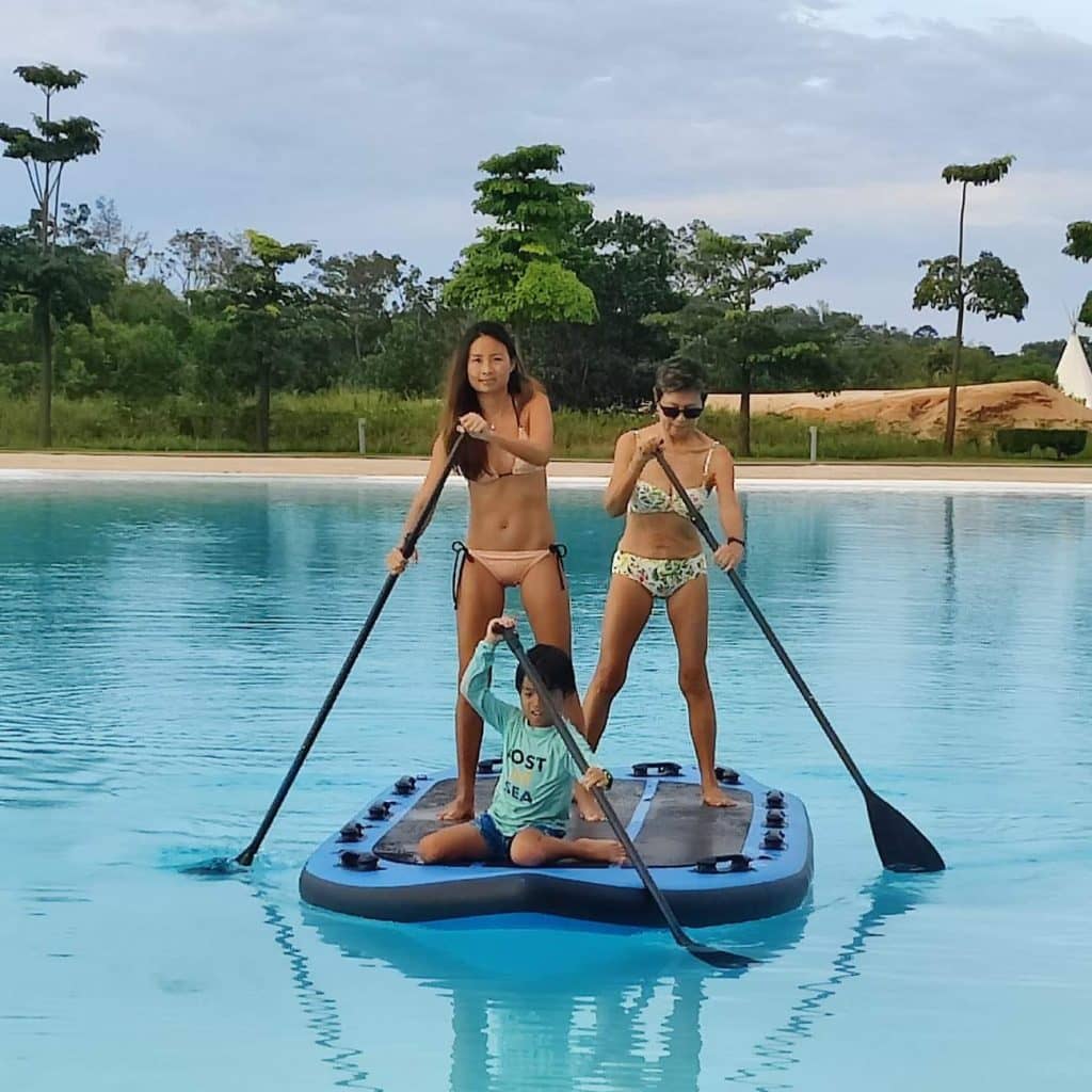 Cycling and Pedalo Fun