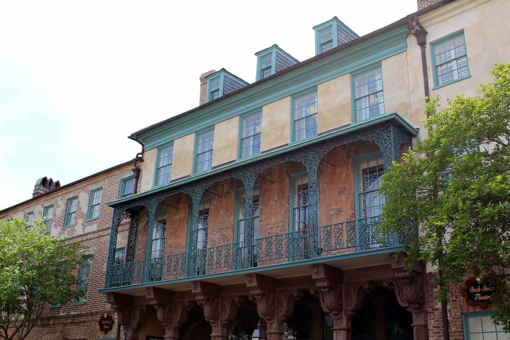 Cobblestone Courtyard