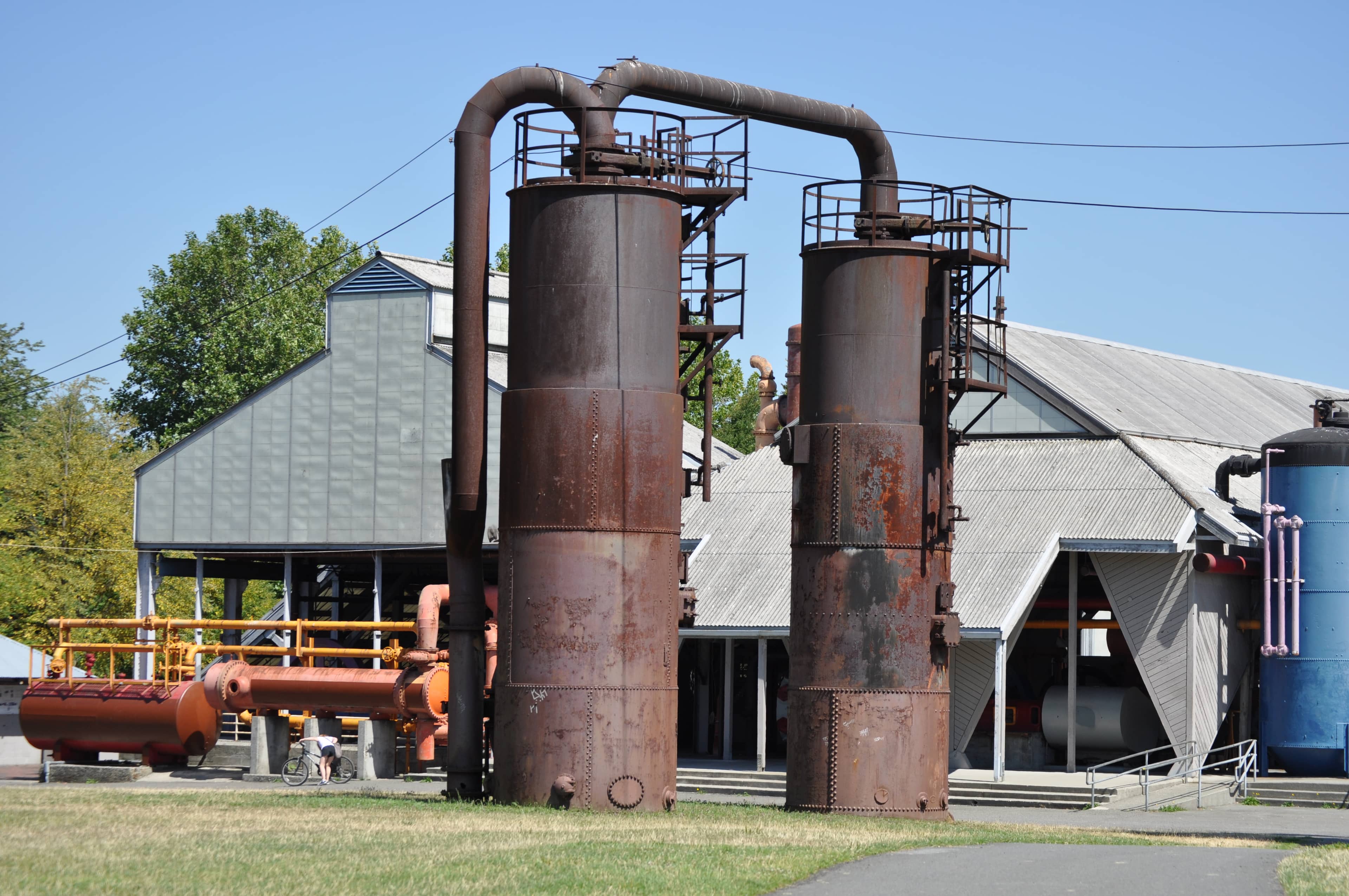The Old Gas Plant Structures