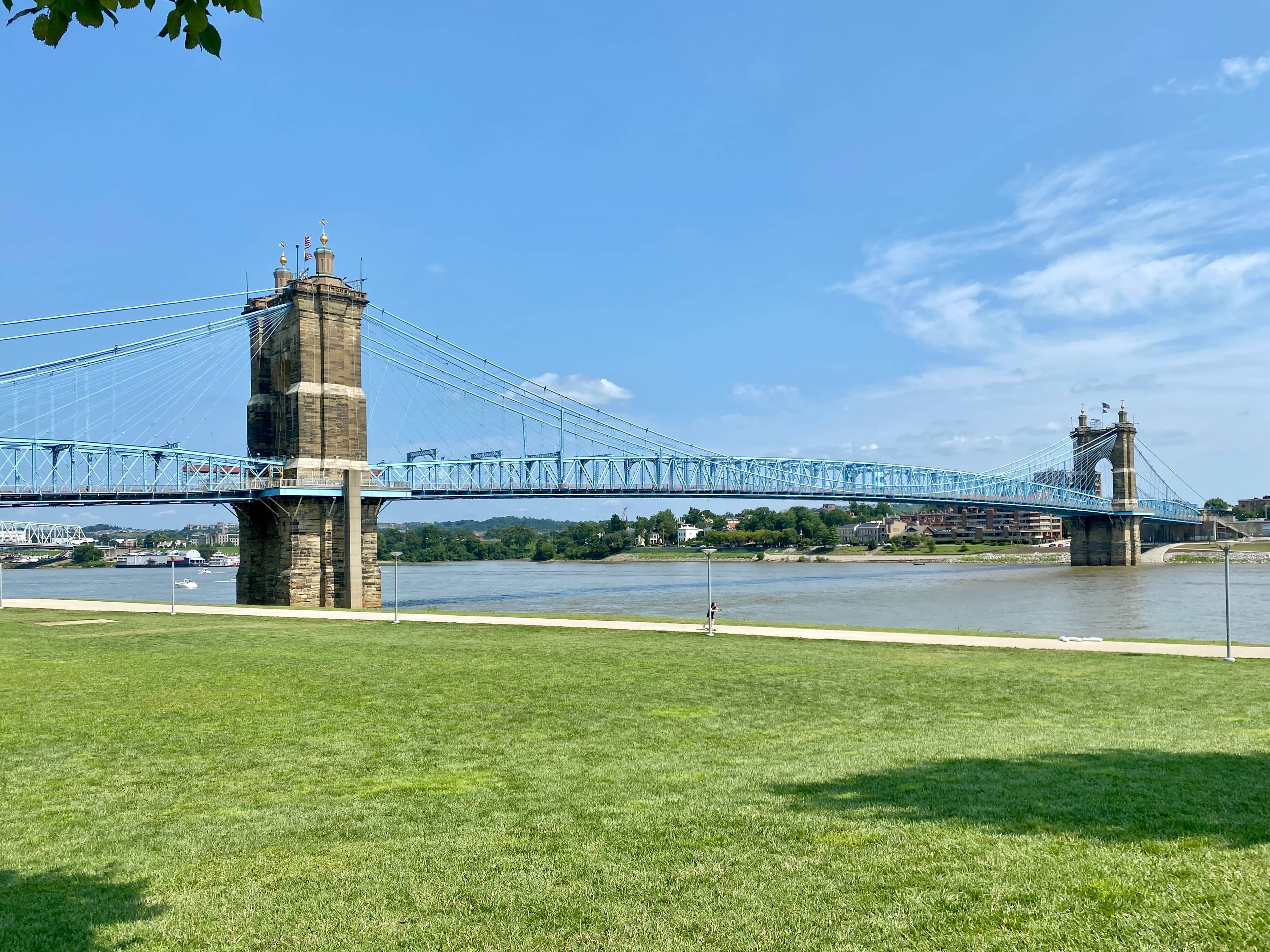 Roebling Suspension Bridge Views