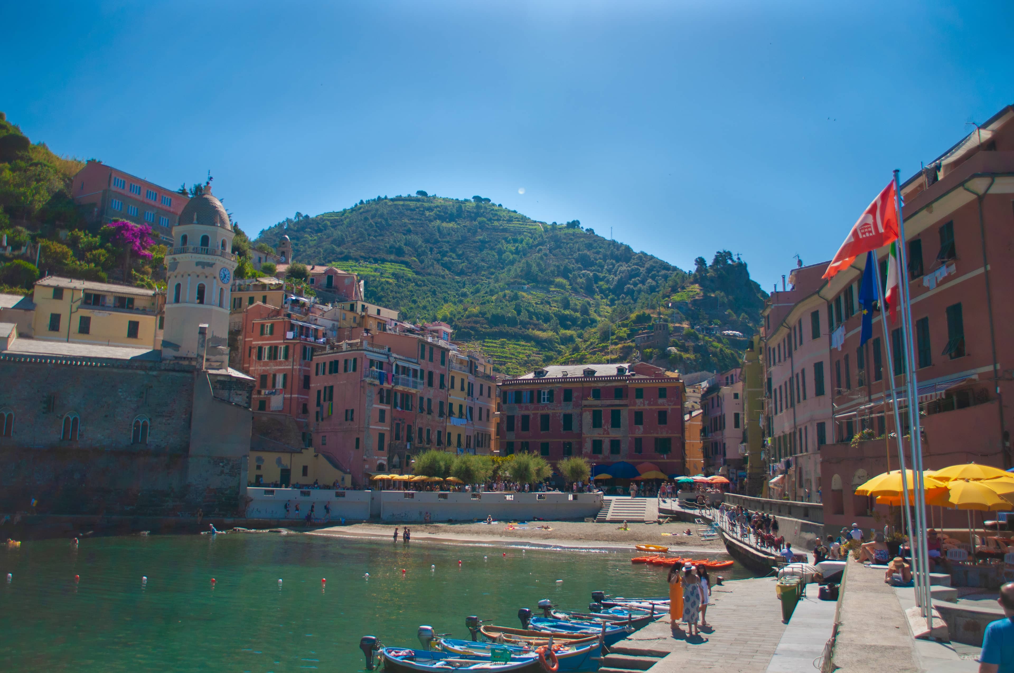 Vernazza's Harbor Charm