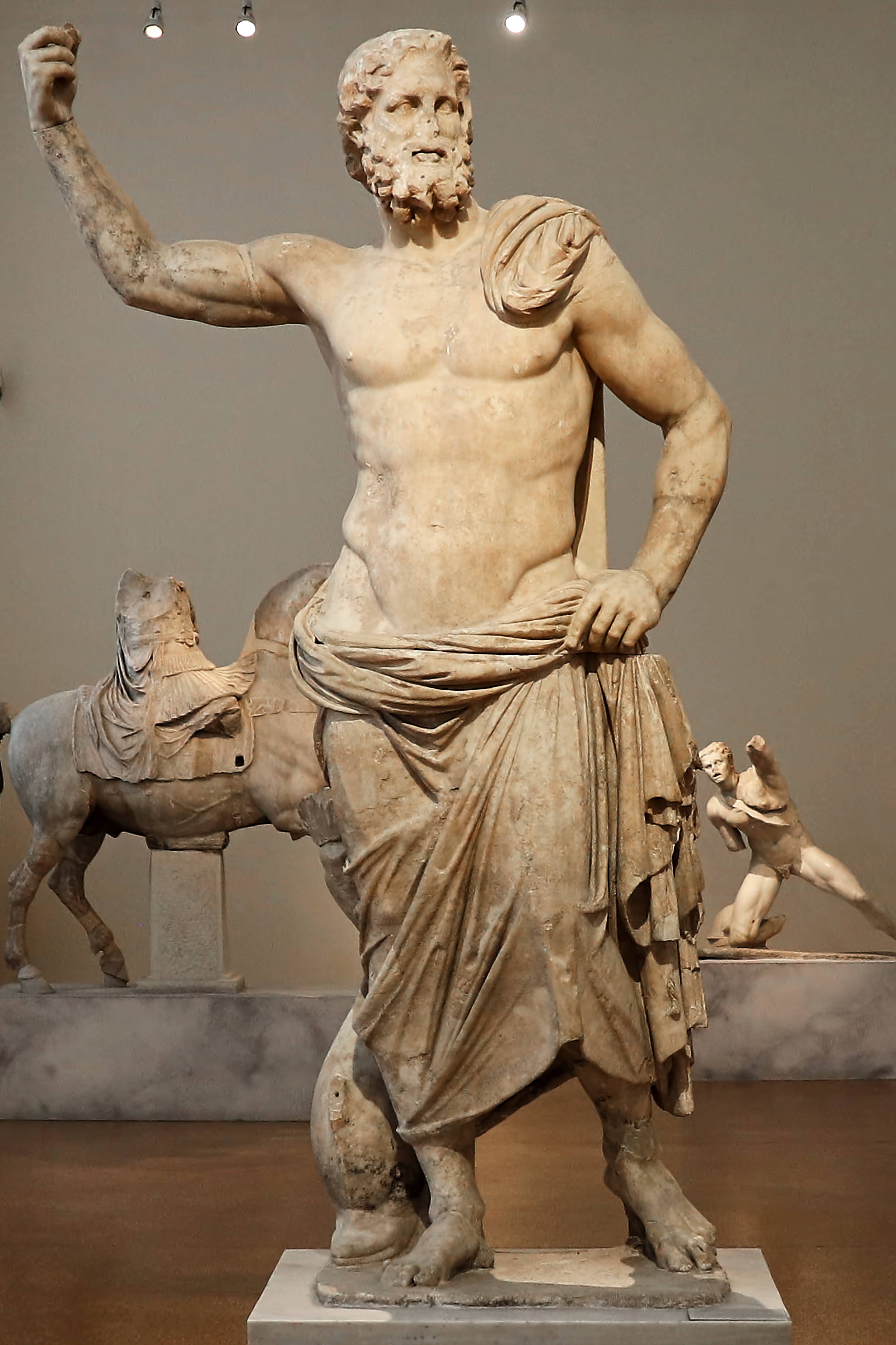 Bronze Statue of Poseidon